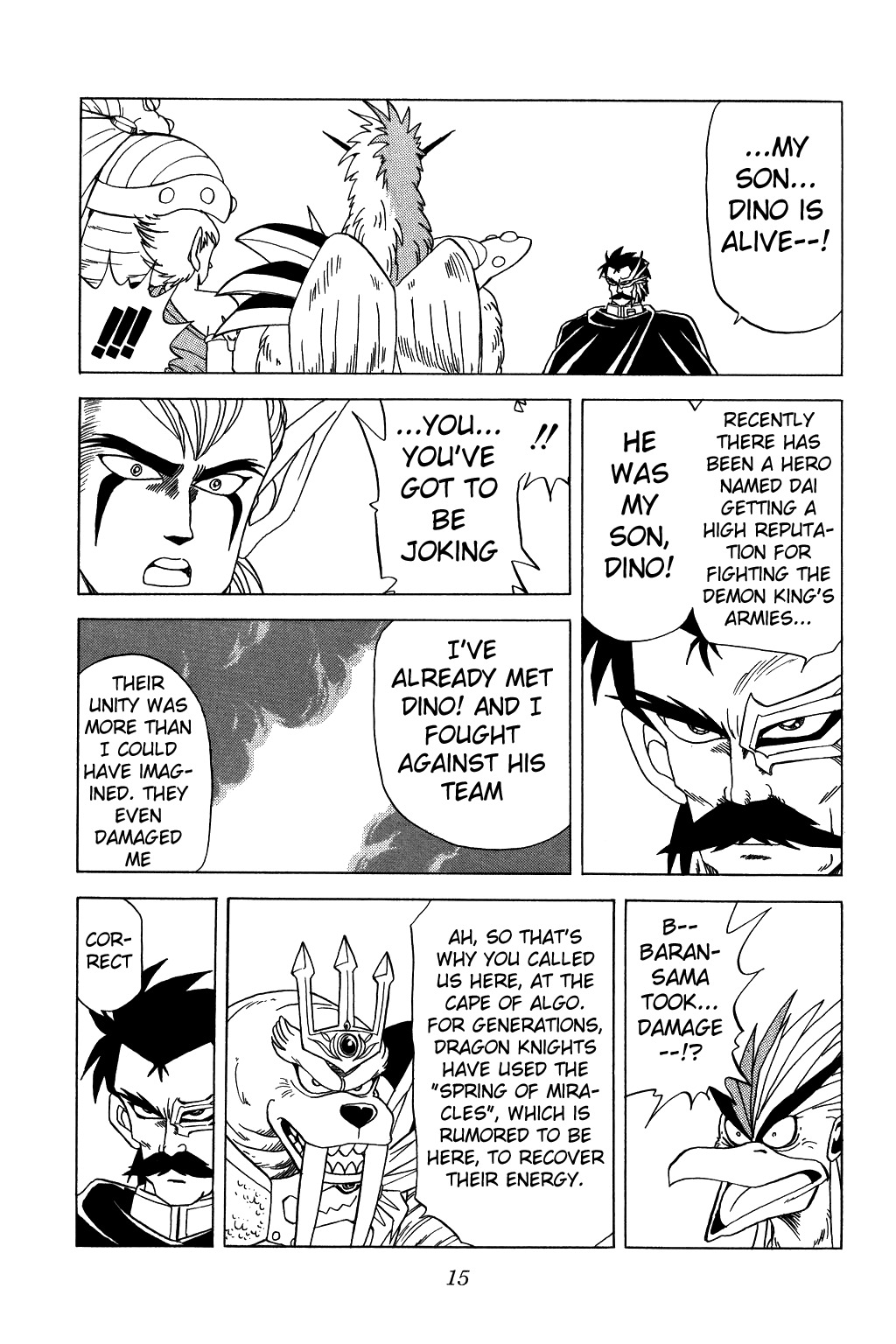 Dragon Quest: The Adventure of Dai Chapter 90 page 13 - Chapter 90: The Gathering of the Strongest Army!!