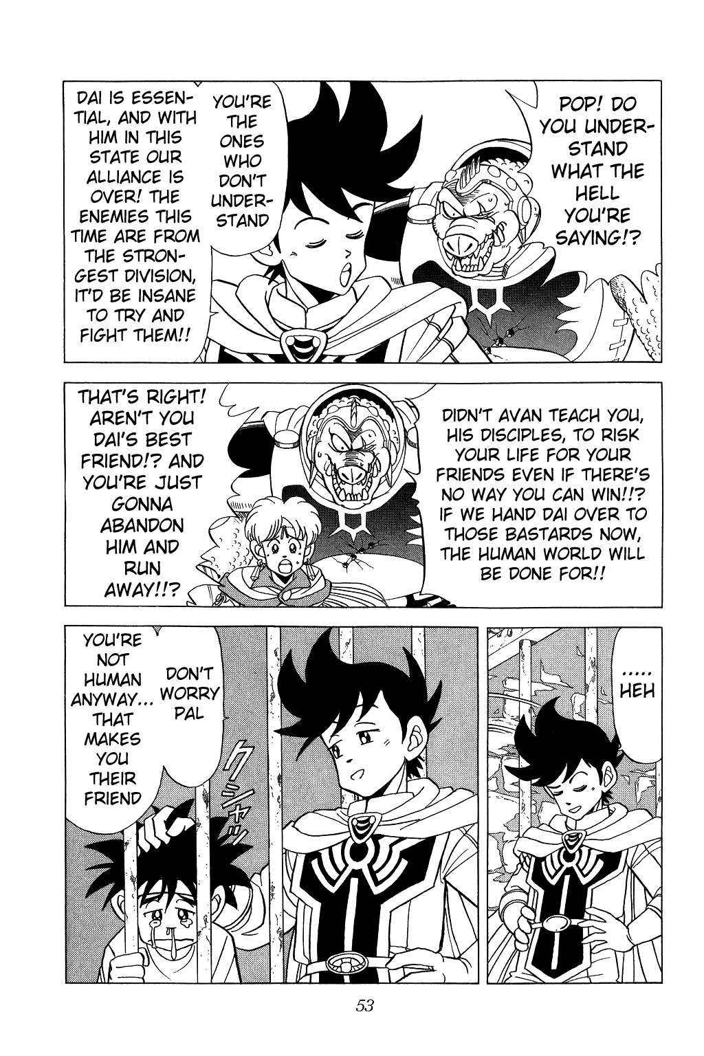 Dragon Quest: The Adventure of Dai Chapter 92 page 11 - Chapter 92: Breakdown...!!?