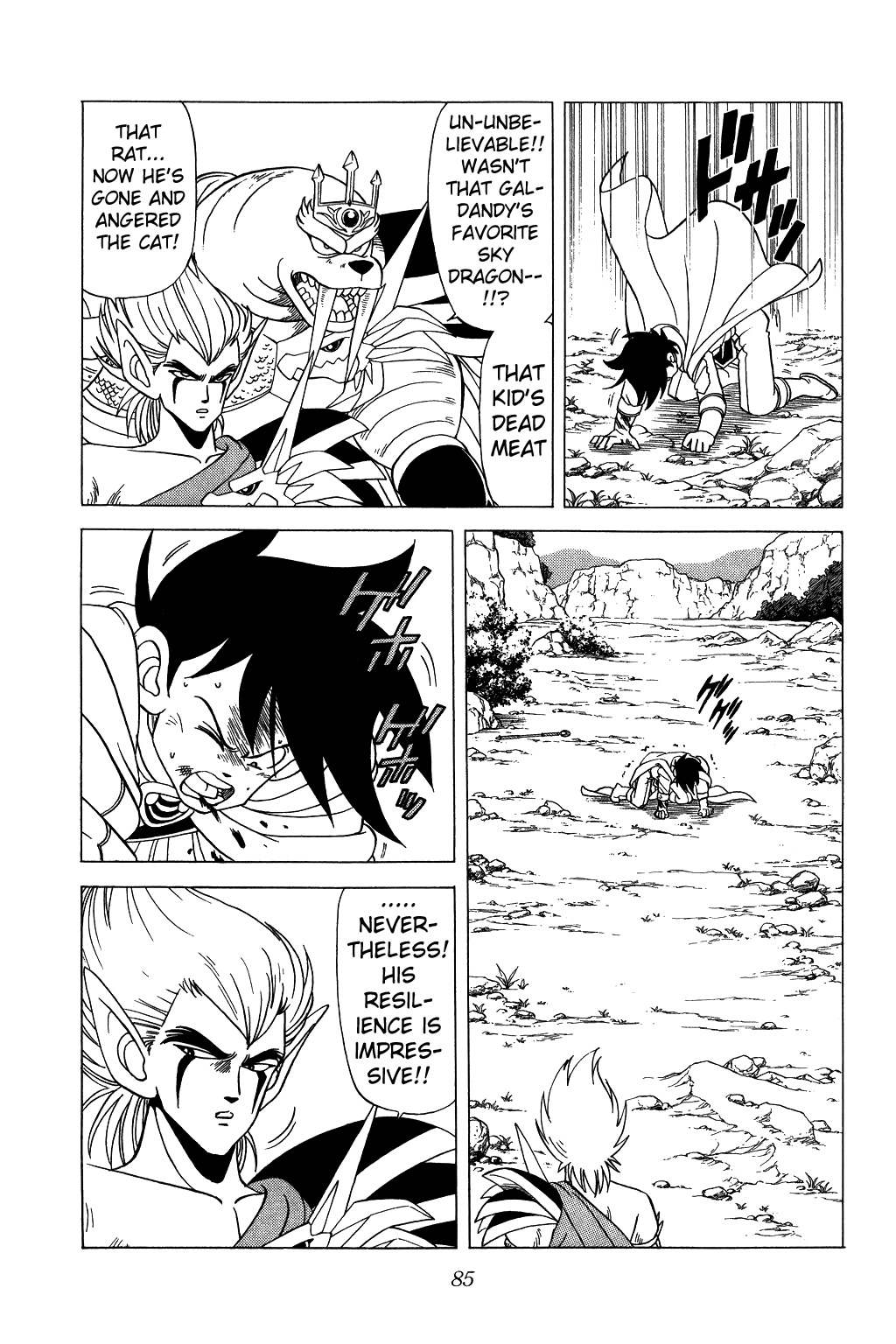Dragon Quest: The Adventure of Dai Chapter 94 page 3 - Chapter 94: Fury!! Galdandy