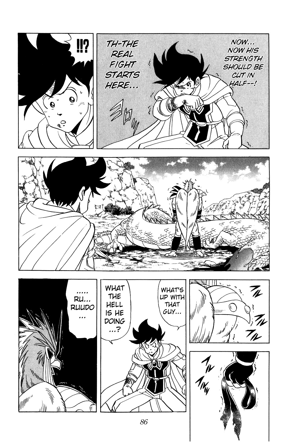 Dragon Quest: The Adventure of Dai Chapter 94 page 4 - Chapter 94: Fury!! Galdandy