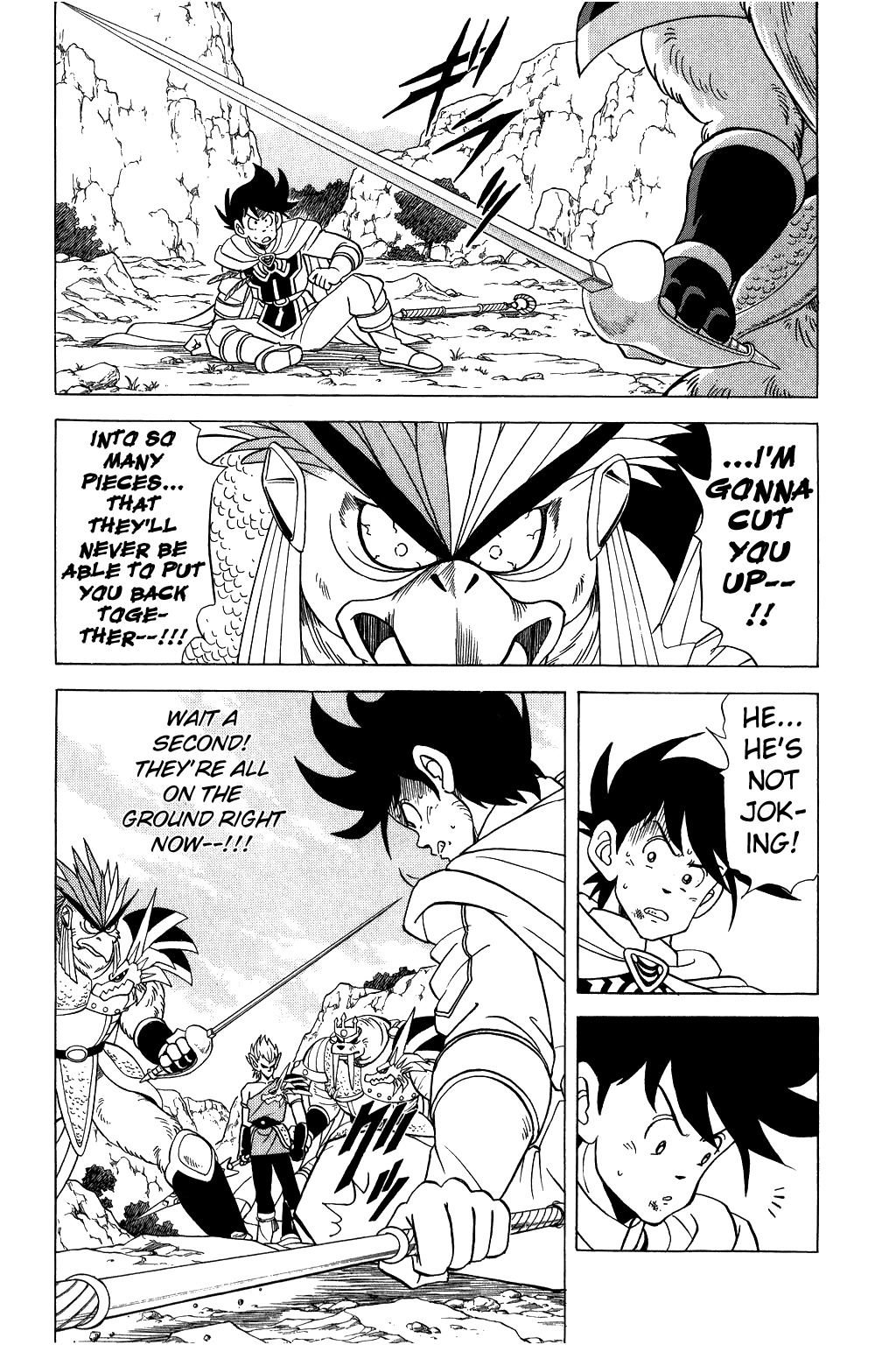Dragon Quest: The Adventure of Dai Chapter 94 page 8 - Chapter 94: Fury!! Galdandy