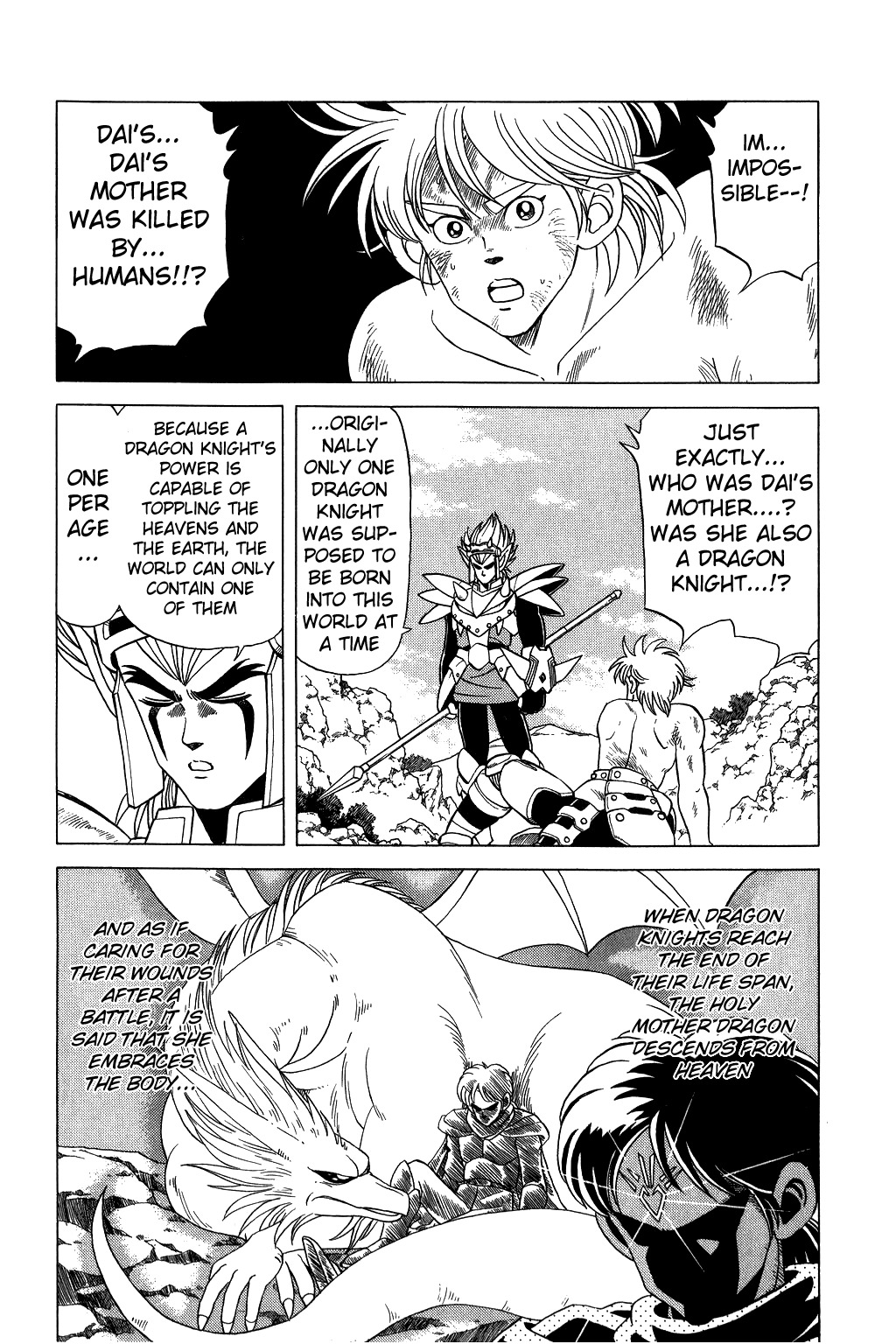 Dragon Quest: The Adventure of Dai Chapter 99 page 2 - Chapter 99: Dai, the Secret of Your Birth...!!