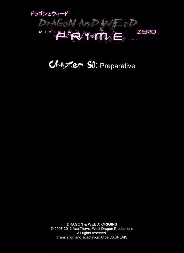 Dragon & Weed: Origins Chapter 50 page 1 - Chapter 50: Flash Back Zero : Preparative