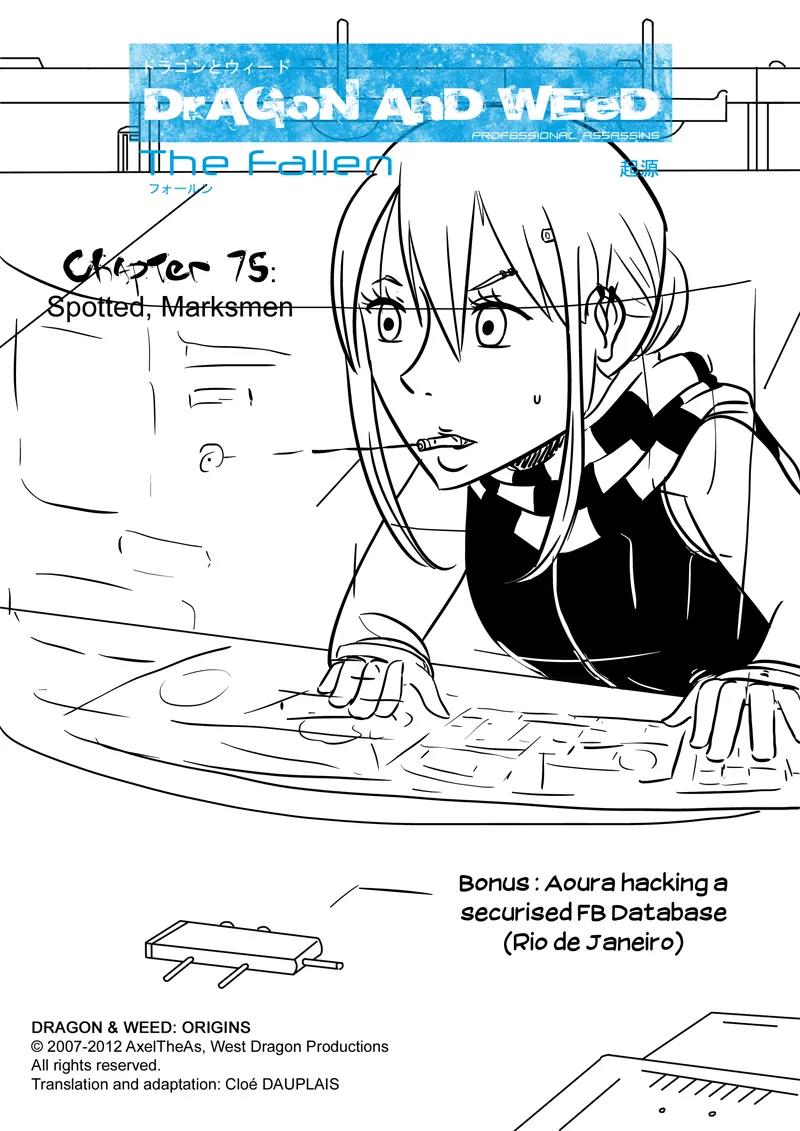 Dragon & Weed: Origins Chapter 75 page 1 - Chapter 75: Spotted, Marksmen