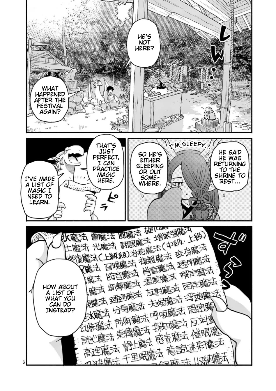 Dragon Yashinatte Kudasai Chapter 10 page 6 - Chapter 10