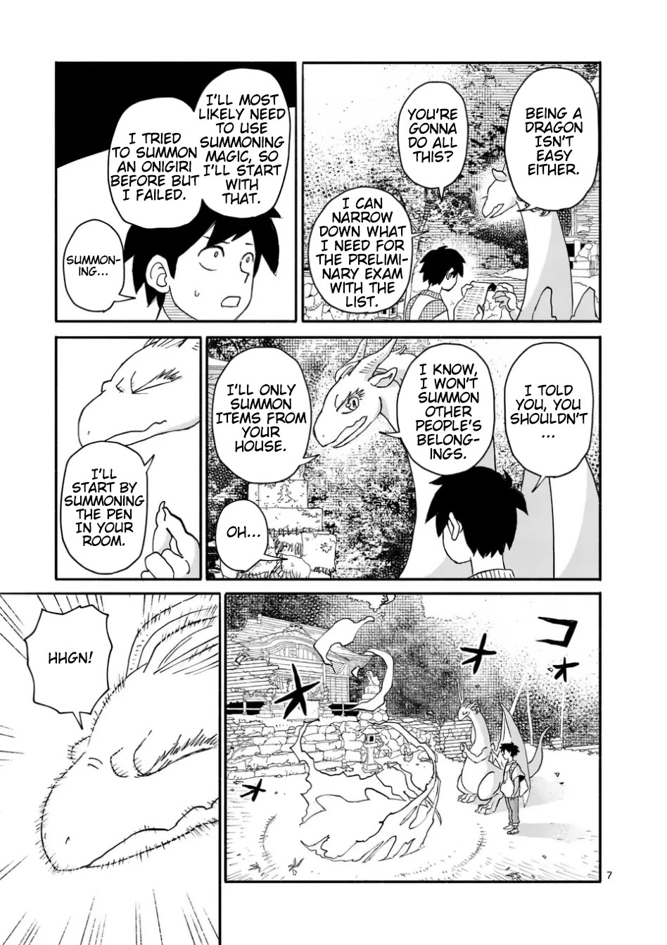 Dragon Yashinatte Kudasai Chapter 10 page 7 - Chapter 10