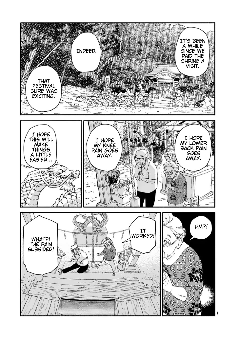 Dragon Yashinatte Kudasai Chapter 11 page 1 - Chapter 11