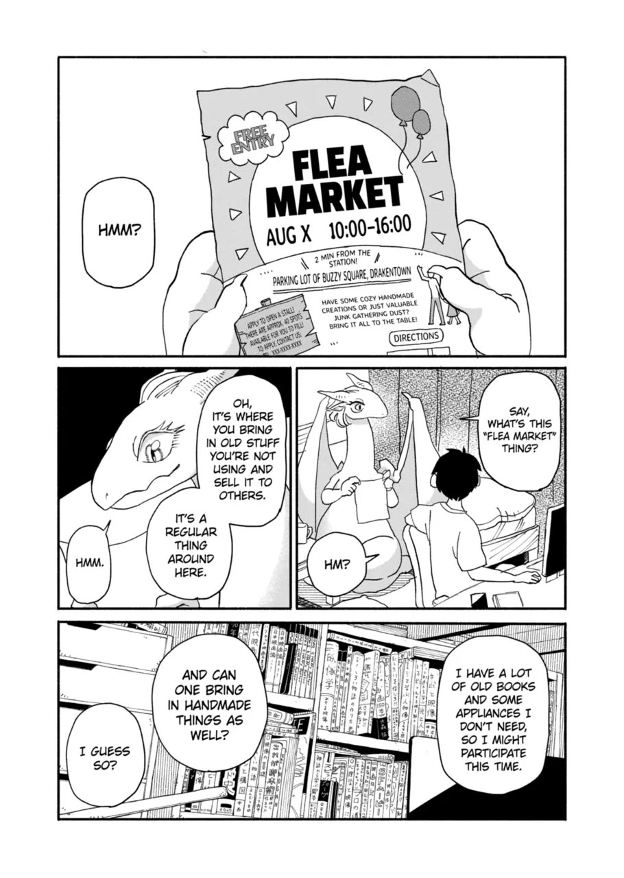 Dragon Yashinatte Kudasai Chapter 13 page 1 - Chapter 13: Please Let Me Sell My Product