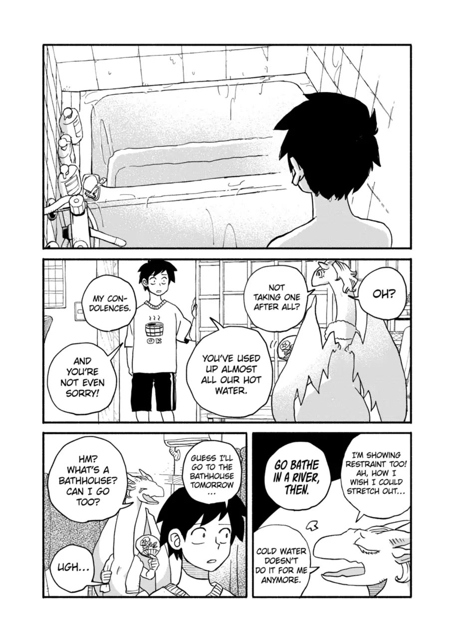 Dragon Yashinatte Kudasai Chapter 16 page 2 - Chapter 16: Please Let Me Use the Public Bath