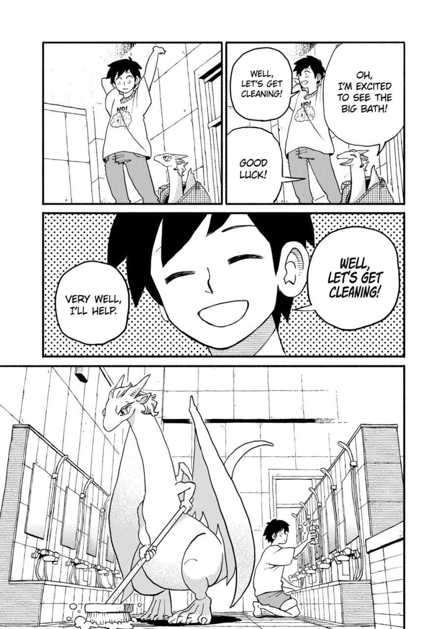Dragon Yashinatte Kudasai Chapter 16 page 7 - Chapter 16: Please Let Me Use the Public Bath
