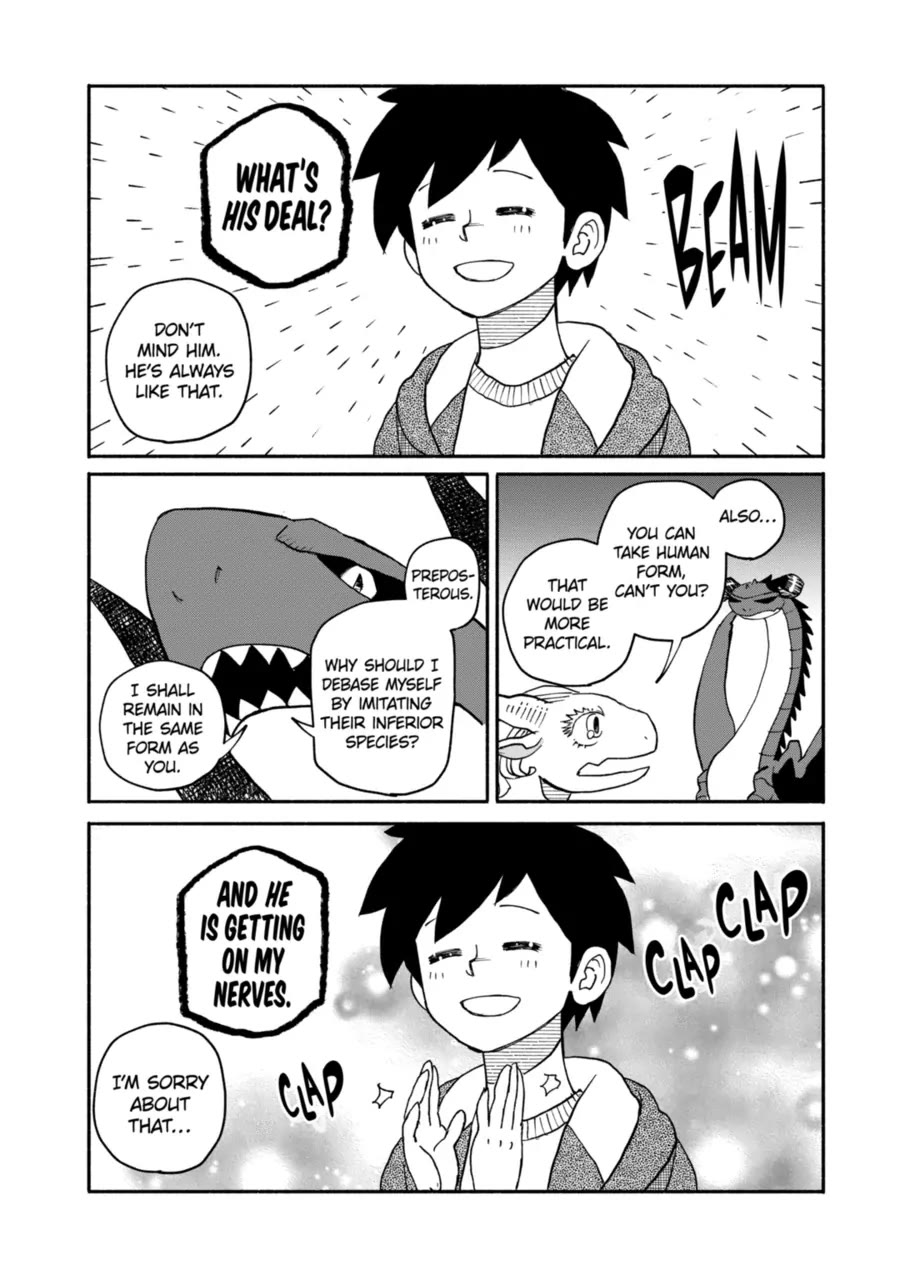 Dragon Yashinatte Kudasai Chapter 17 page 21 - Chapter 17: Please Let Me Pass This Test