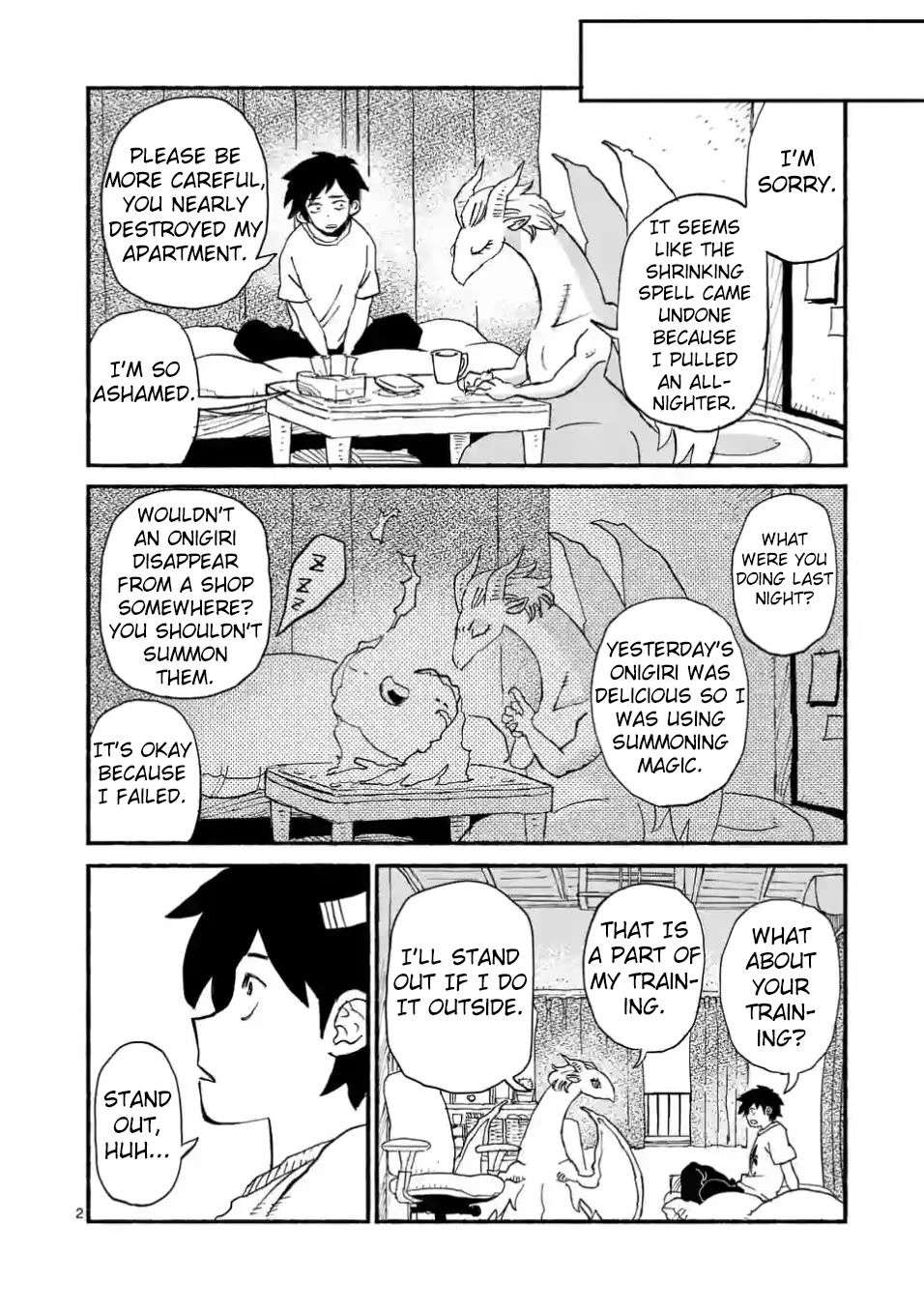 Dragon Yashinatte Kudasai Chapter 2 page 2 - Chapter 2
