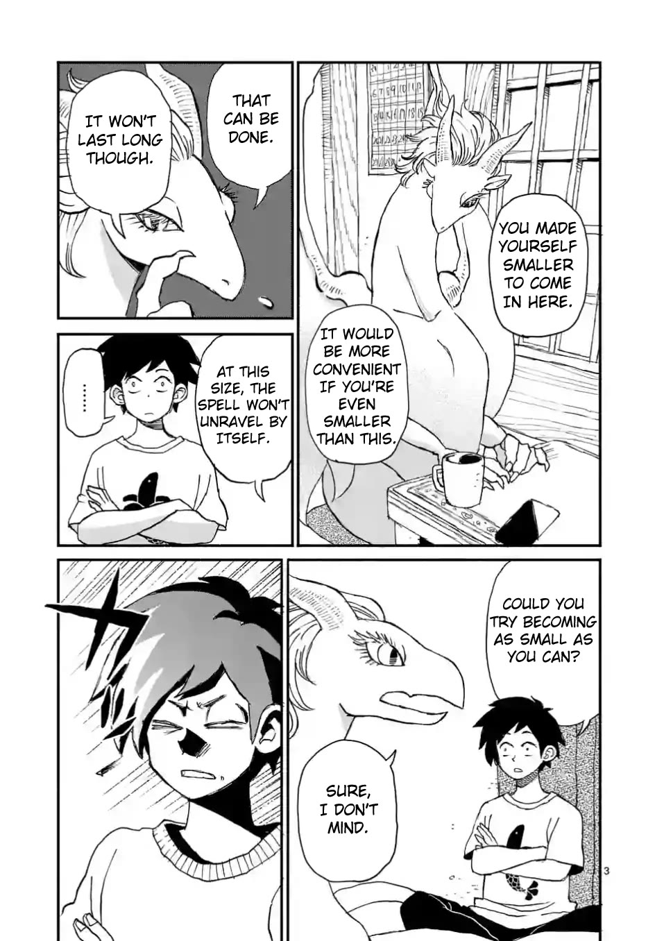 Dragon Yashinatte Kudasai Chapter 2 page 3 - Chapter 2