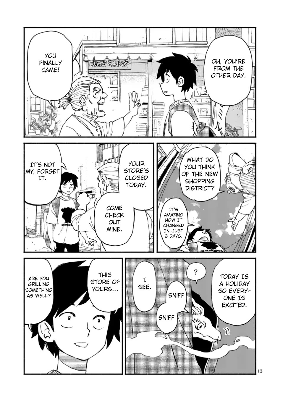 Dragon Yashinatte Kudasai Chapter 4 page 13 - Chapter 4