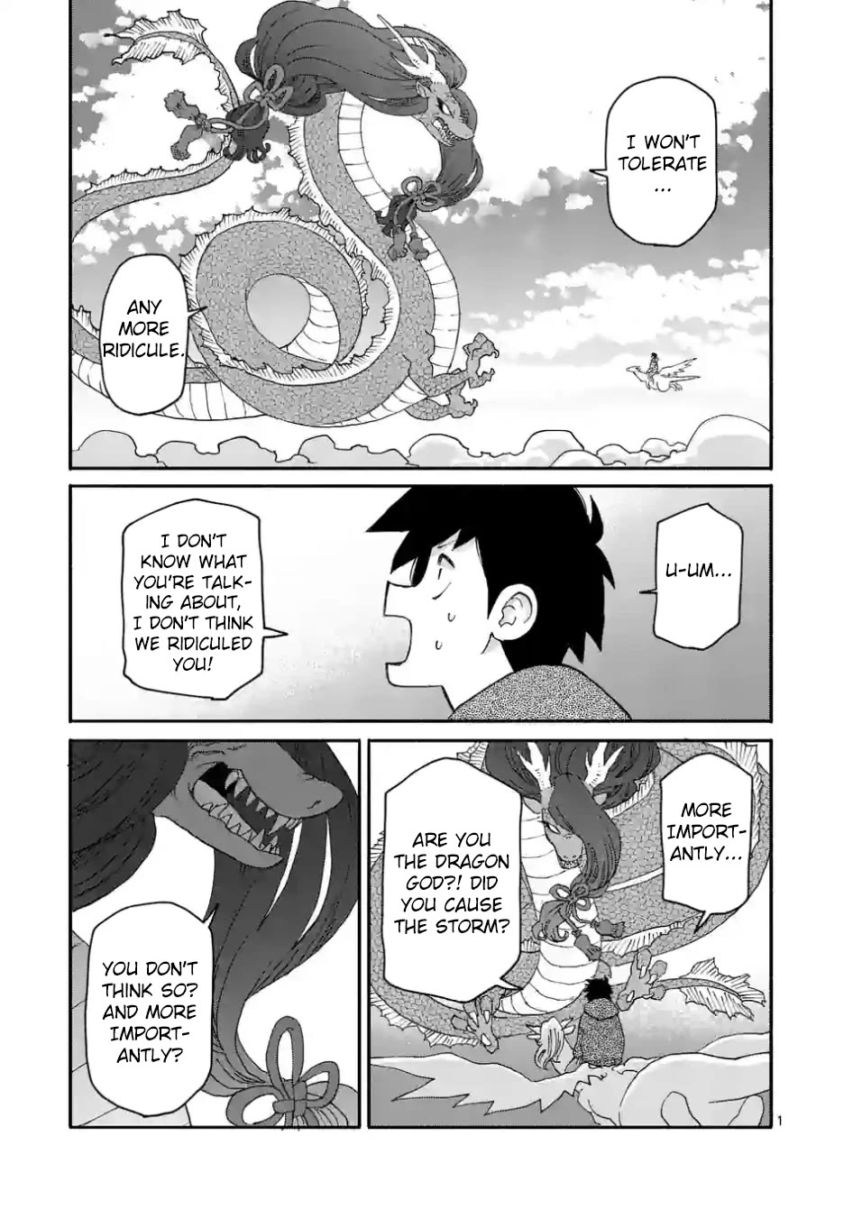 Dragon Yashinatte Kudasai Chapter 8.1 page 1 - Chapter 8.1