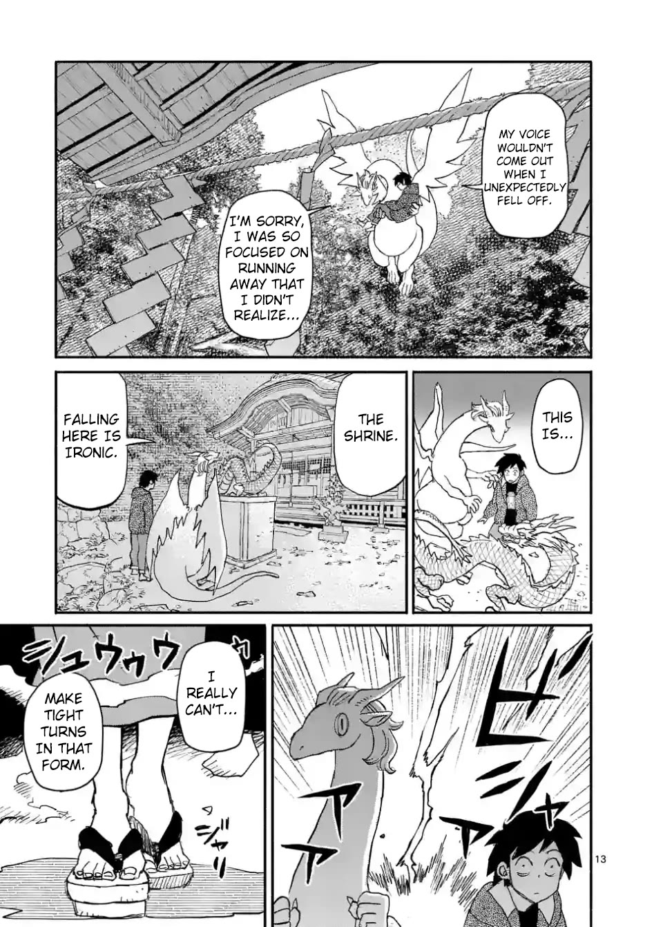 Dragon Yashinatte Kudasai Chapter 8.1 page 13 - Chapter 8.1