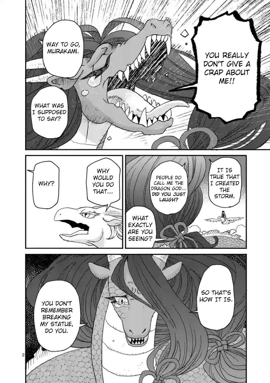 Dragon Yashinatte Kudasai Chapter 8.1 page 2 - Chapter 8.1