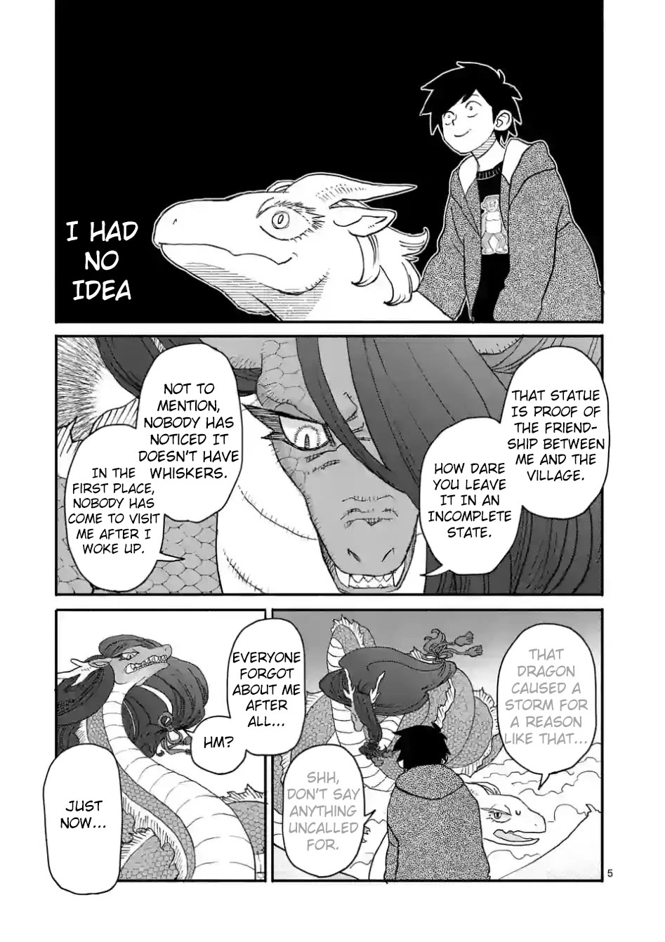 Dragon Yashinatte Kudasai Chapter 8.1 page 5 - Chapter 8.1