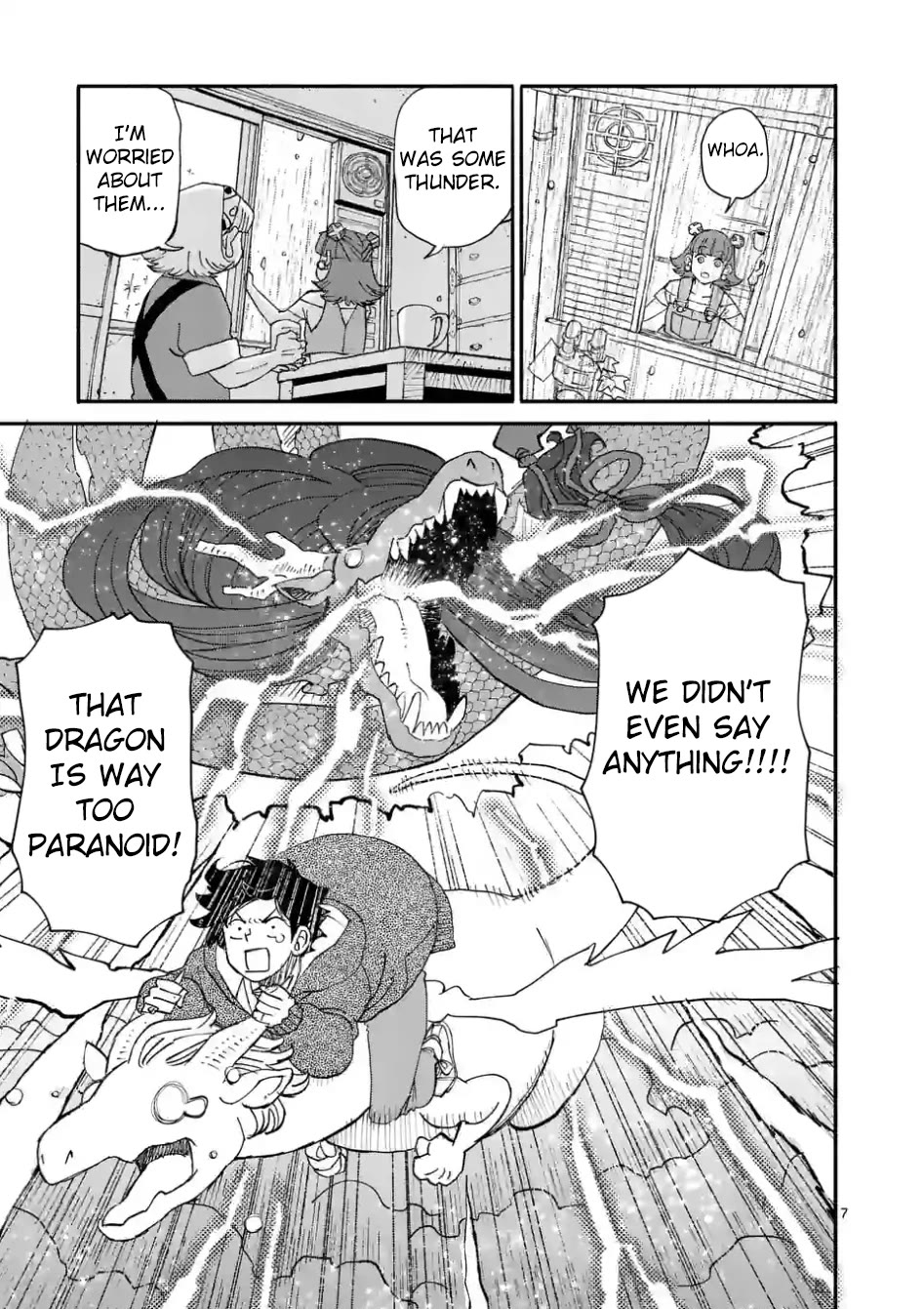 Dragon Yashinatte Kudasai Chapter 8.1 page 7 - Chapter 8.1