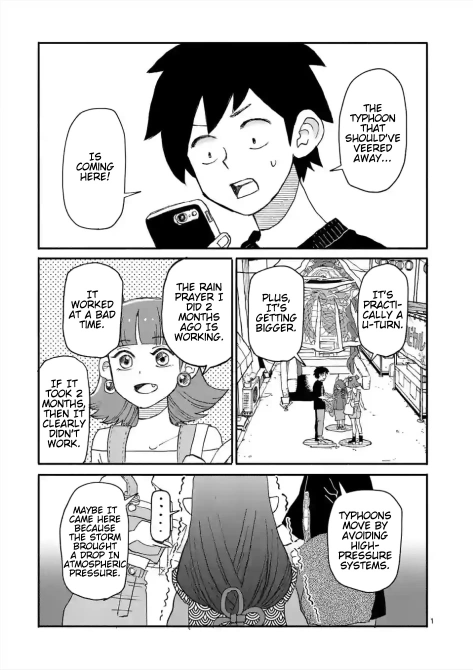 Dragon Yashinatte Kudasai Chapter 9 page 1 - Chapter 9