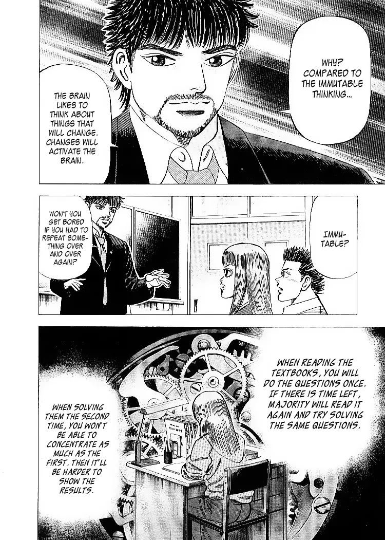 Dragon Zakura Chapter 58 page 11 - Chapter 58: The Rules for the Day Before Exams