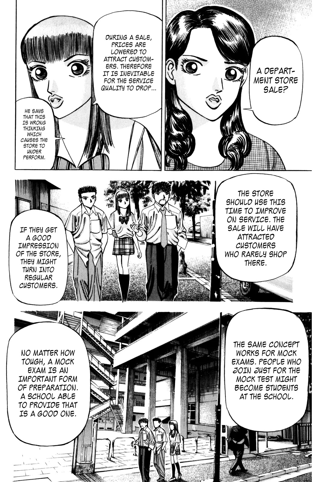 Dragon Zakura Chapter 69 page 10 - Chapter 69: A Meaningful Mock Exam
