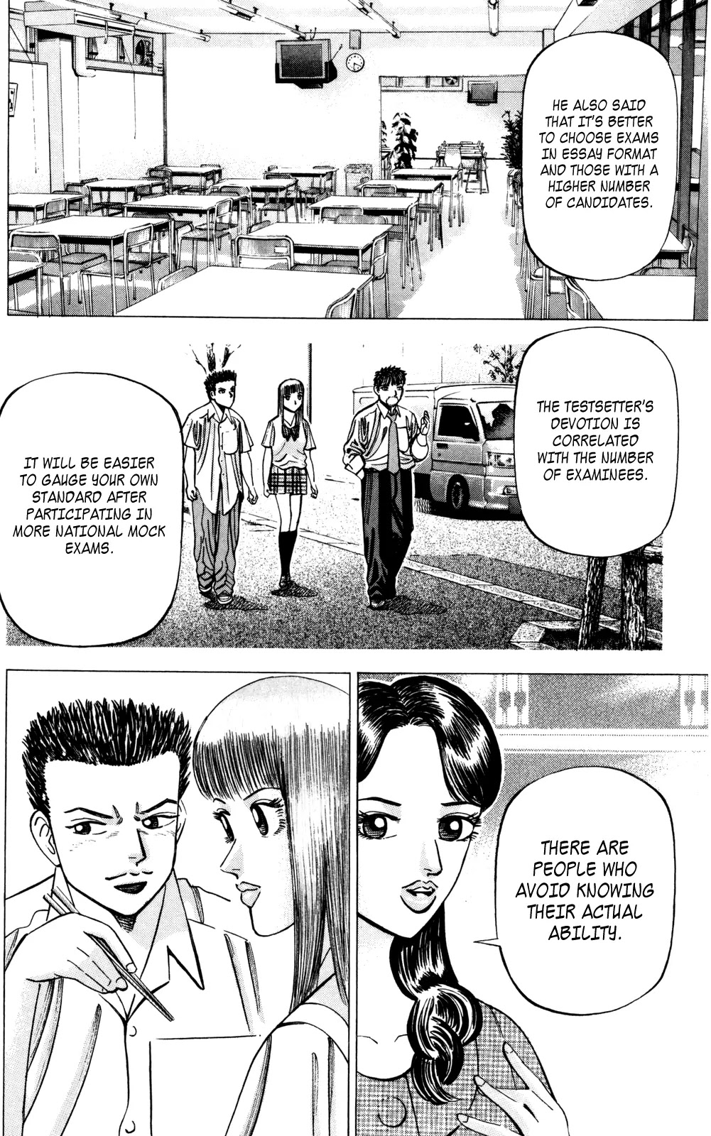Dragon Zakura Chapter 69 page 12 - Chapter 69: A Meaningful Mock Exam