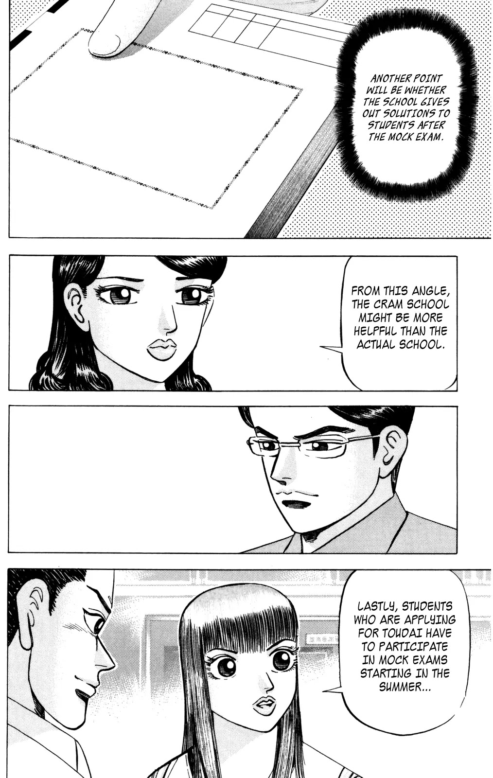 Dragon Zakura Chapter 69 page 14 - Chapter 69: A Meaningful Mock Exam