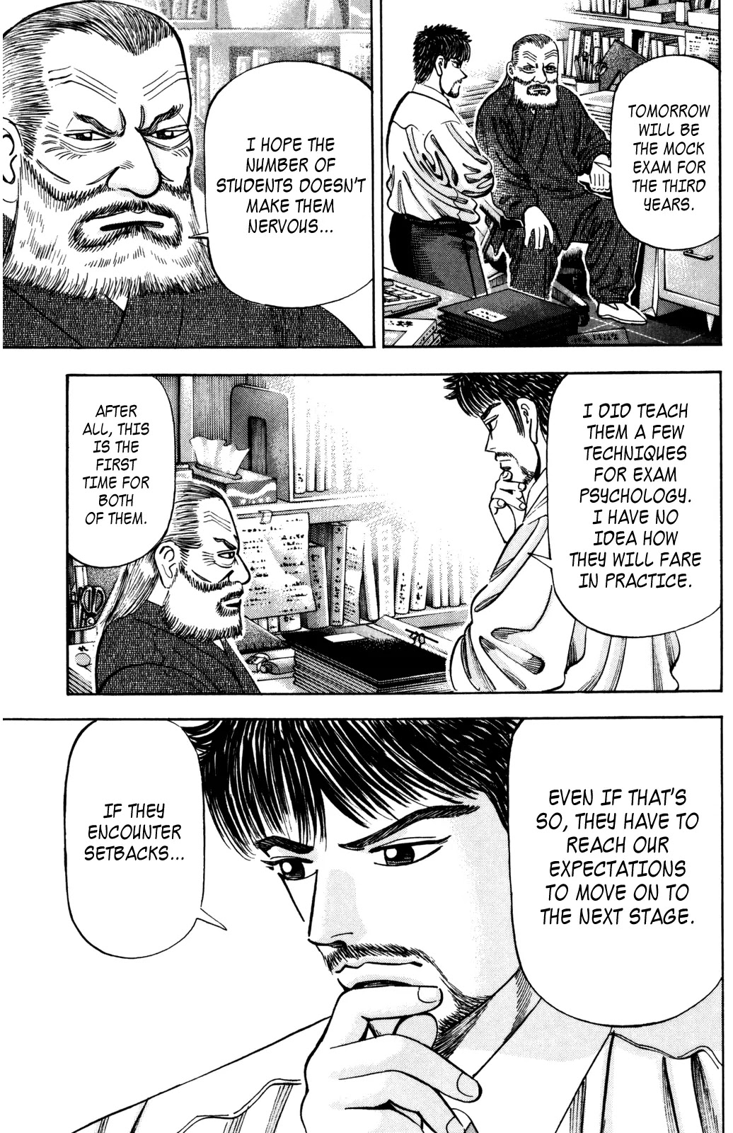 Dragon Zakura Chapter 69 page 21 - Chapter 69: A Meaningful Mock Exam
