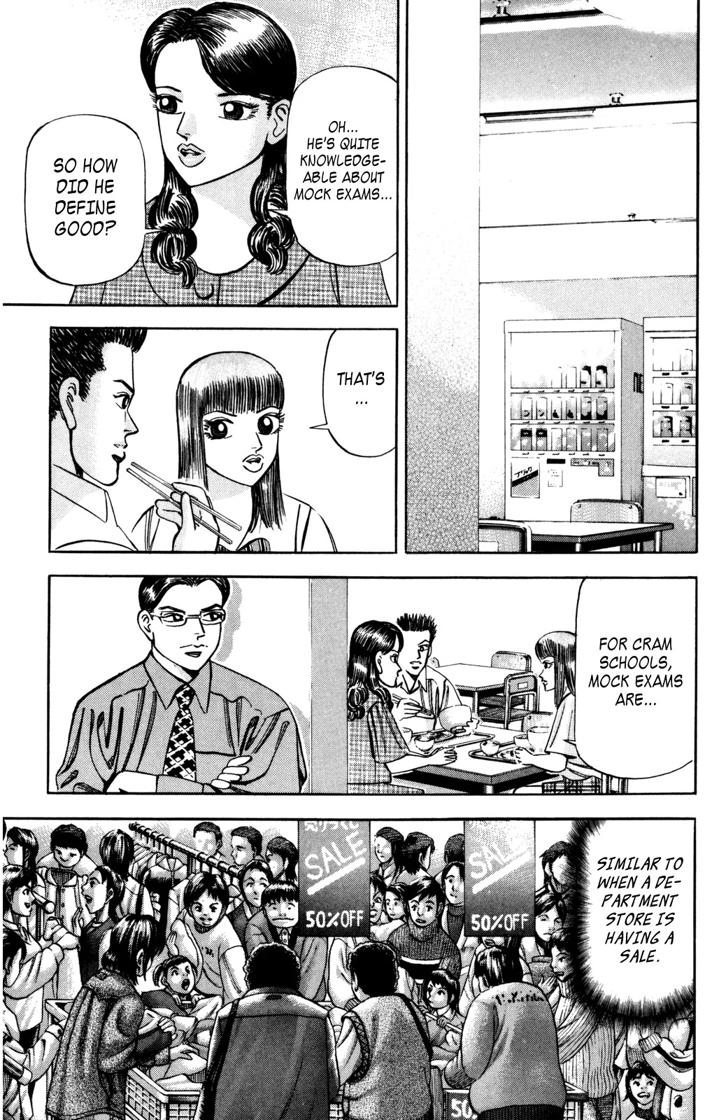 Dragon Zakura Chapter 69 page 9 - Chapter 69: A Meaningful Mock Exam