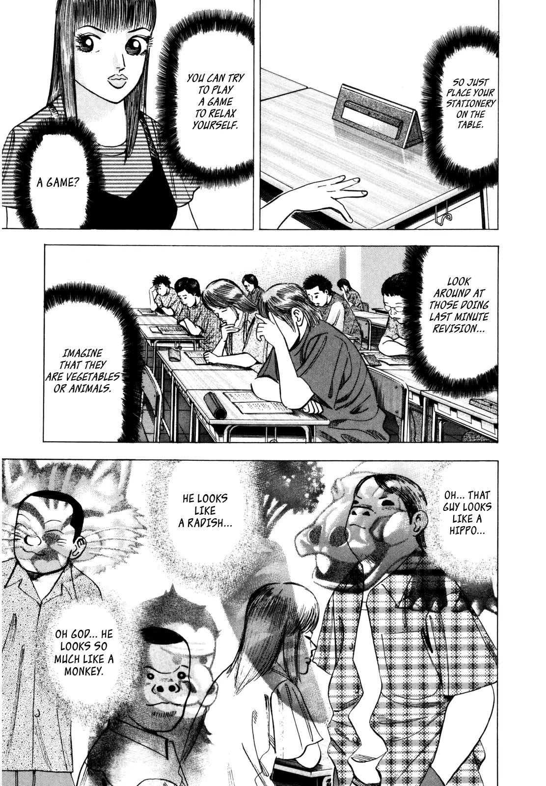 Dragon Zakura Chapter 70 page 13 - Chapter 70: Day of the Mock Exam