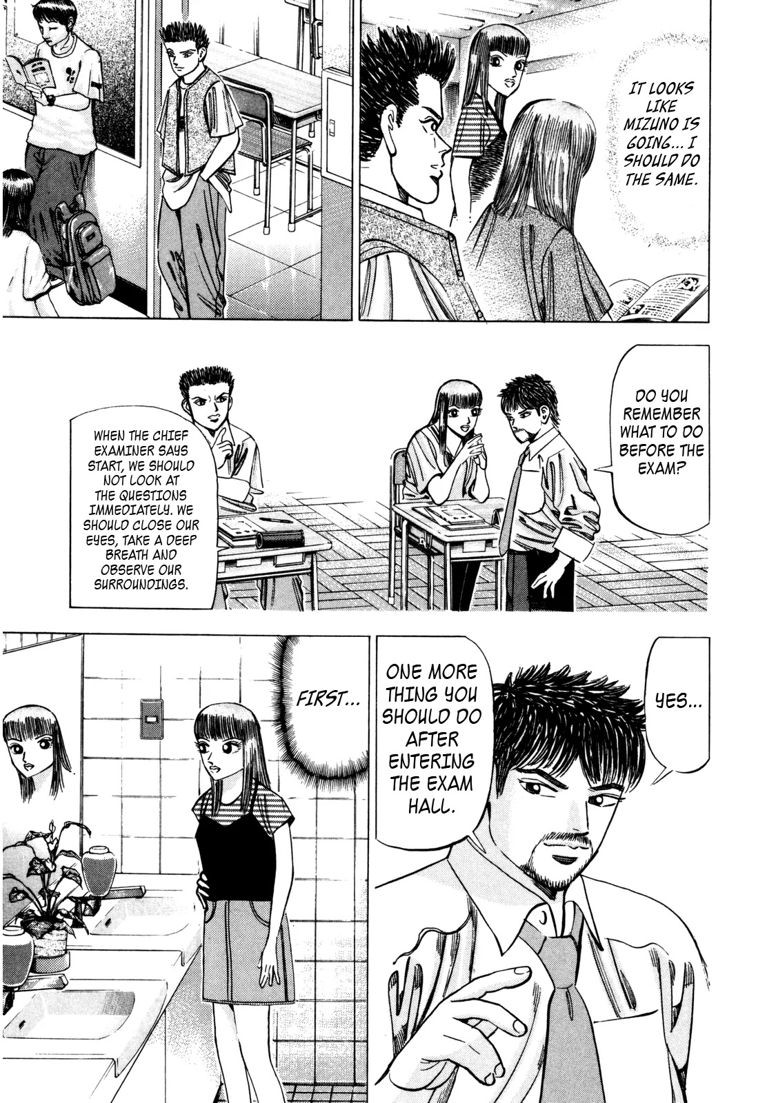 Dragon Zakura Chapter 70 page 7 - Chapter 70: Day of the Mock Exam