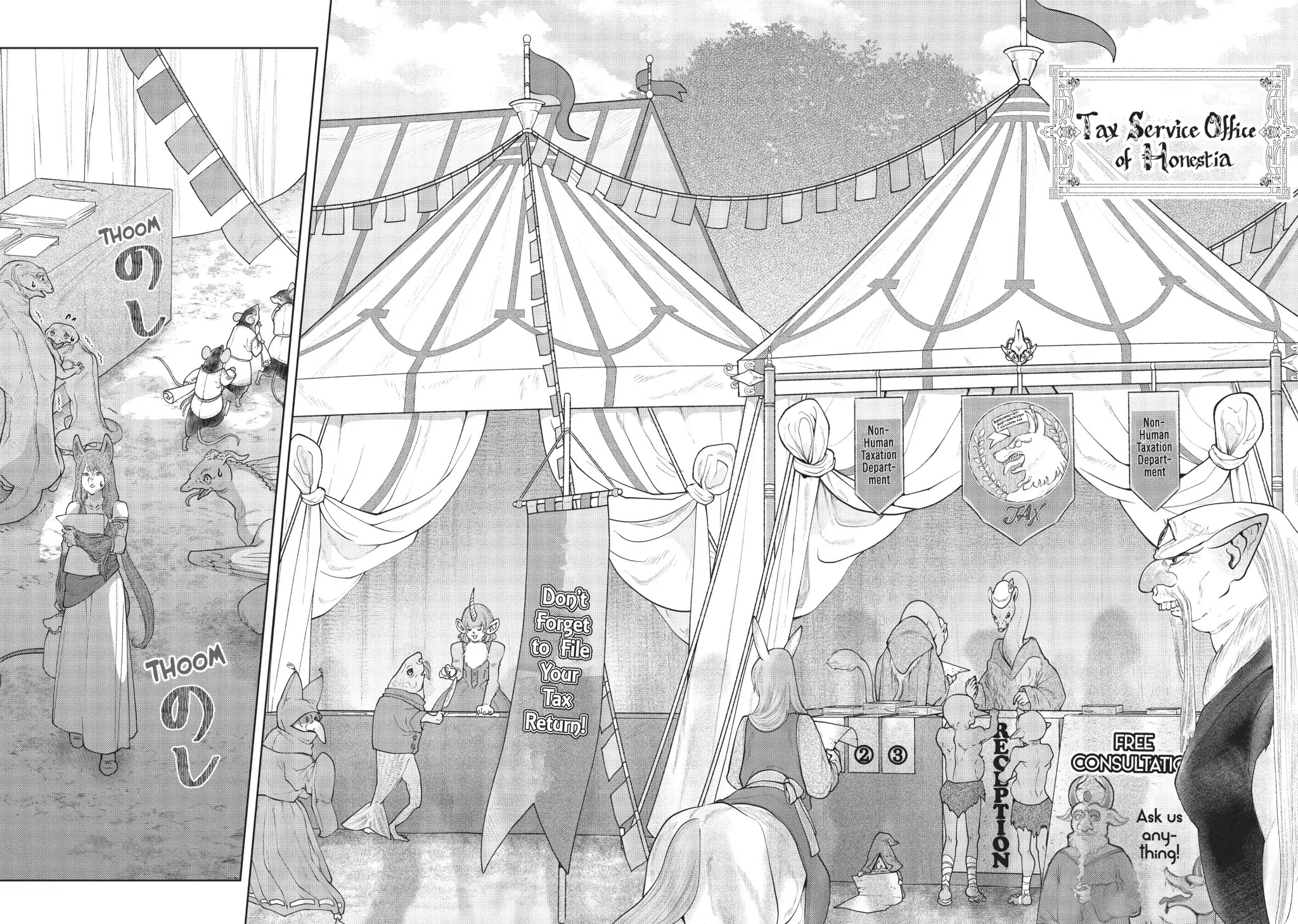 Dragon's House-Hunting Chapter 13 page 10 - Chapter 13: Vol.3 House 13: Dragon Files His Taxes