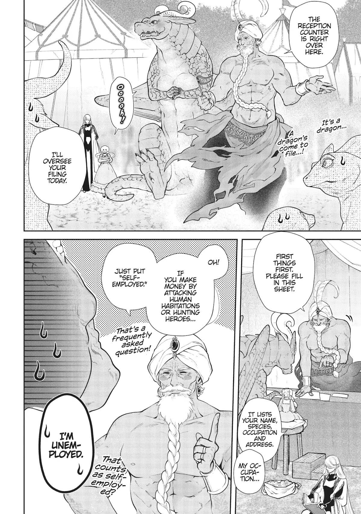 Dragon's House-Hunting Chapter 13 page 11 - Chapter 13: Vol.3 House 13: Dragon Files His Taxes