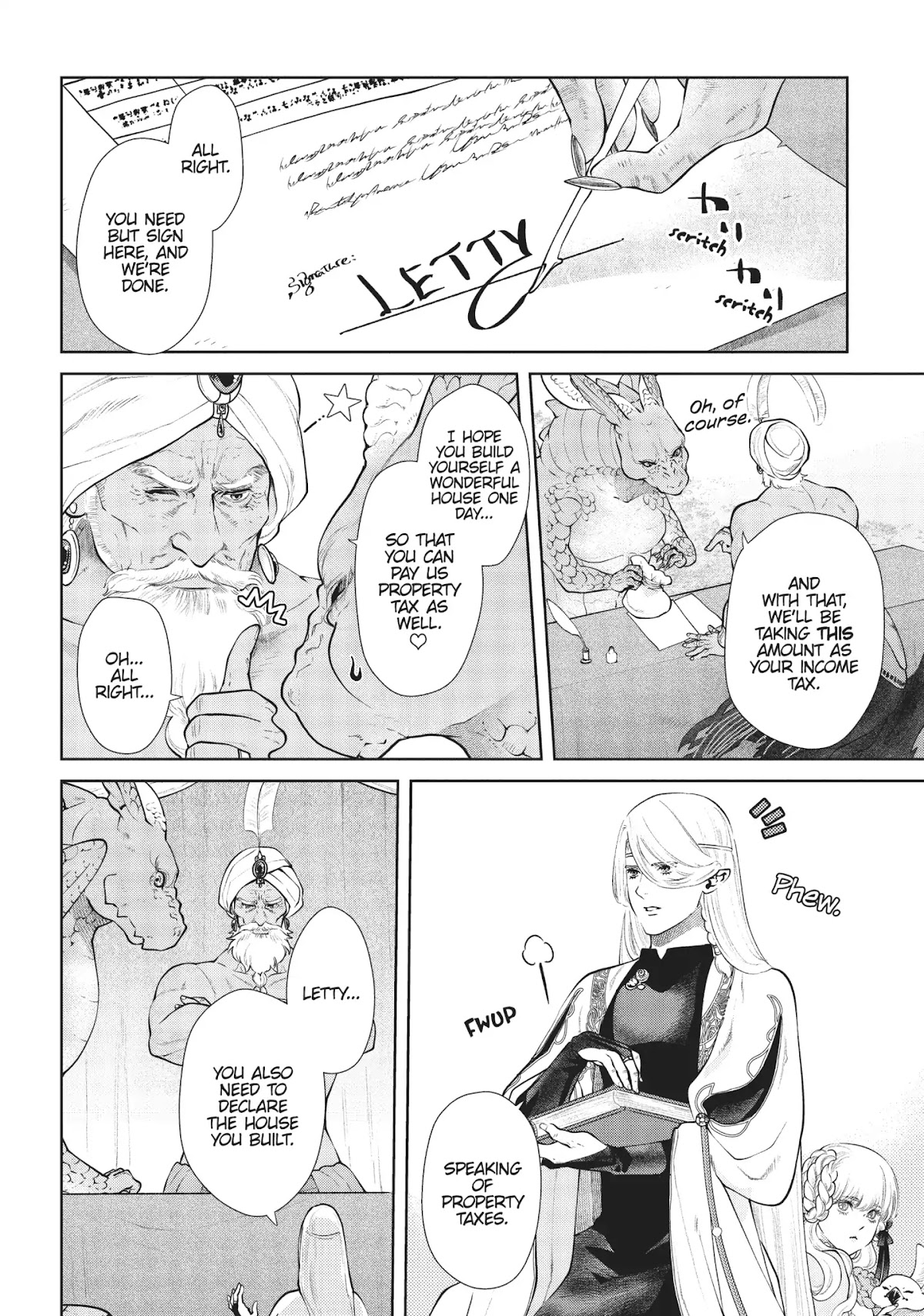 Dragon's House-Hunting Chapter 13 page 19 - Chapter 13: Vol.3 House 13: Dragon Files His Taxes