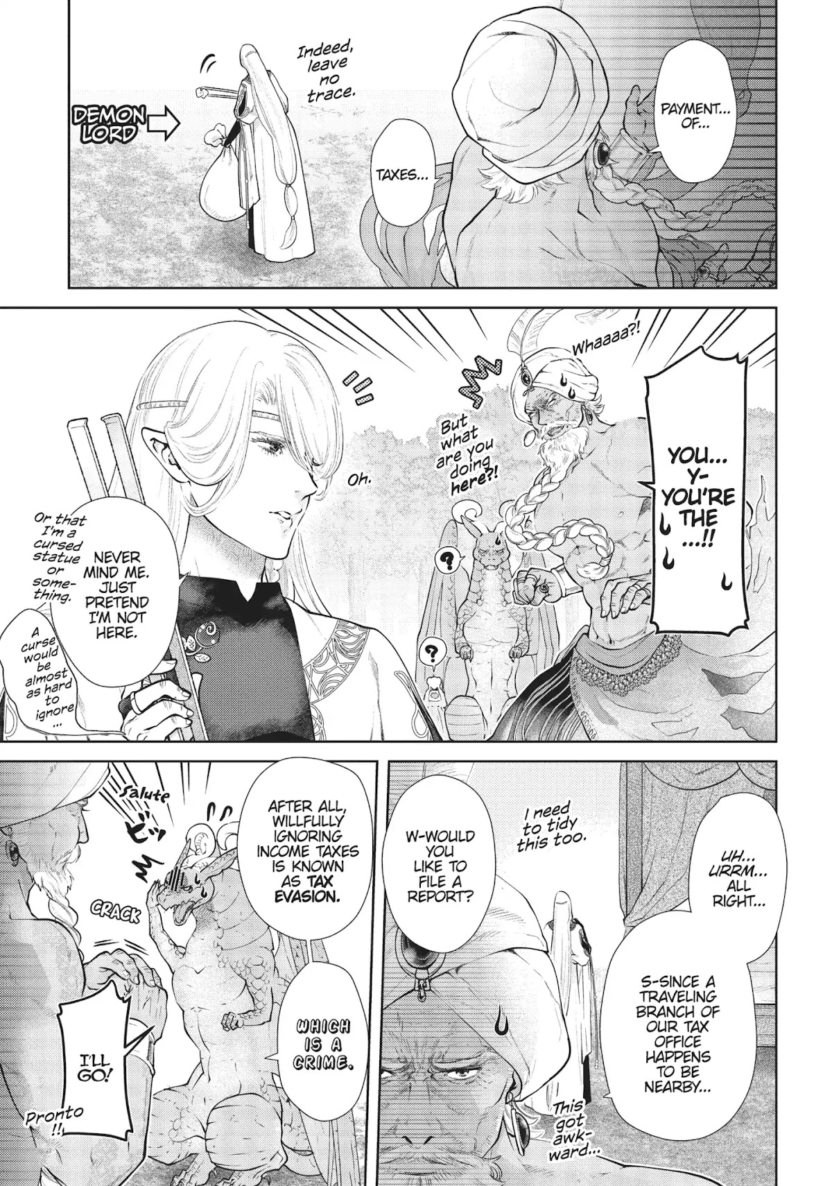 Dragon's House-Hunting Chapter 13 page 9 - Chapter 13: Vol.3 House 13: Dragon Files His Taxes