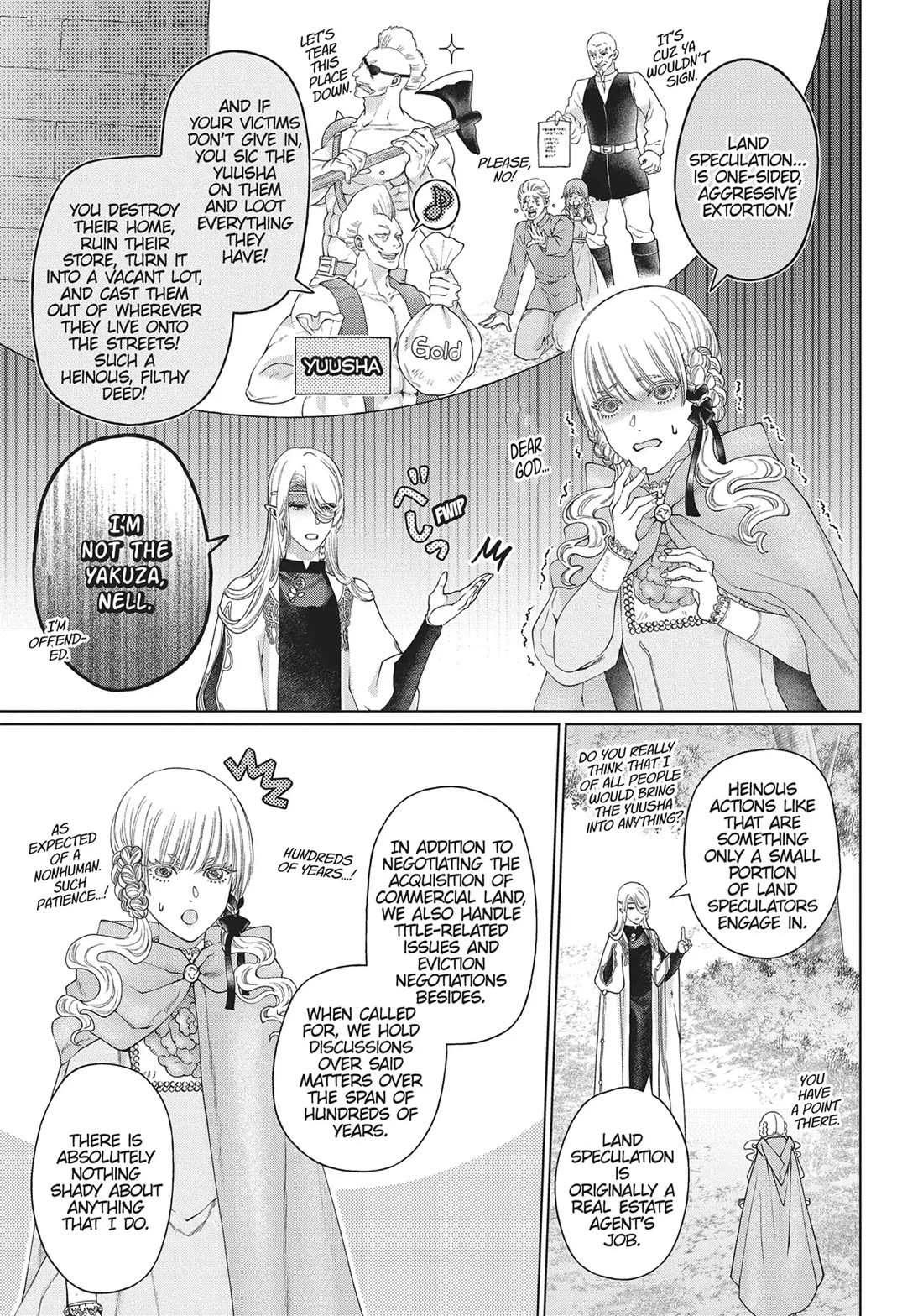 Dragon's House-Hunting Chapter 38 page 7 - Chapter 38: Elf Engages in Land Speculation