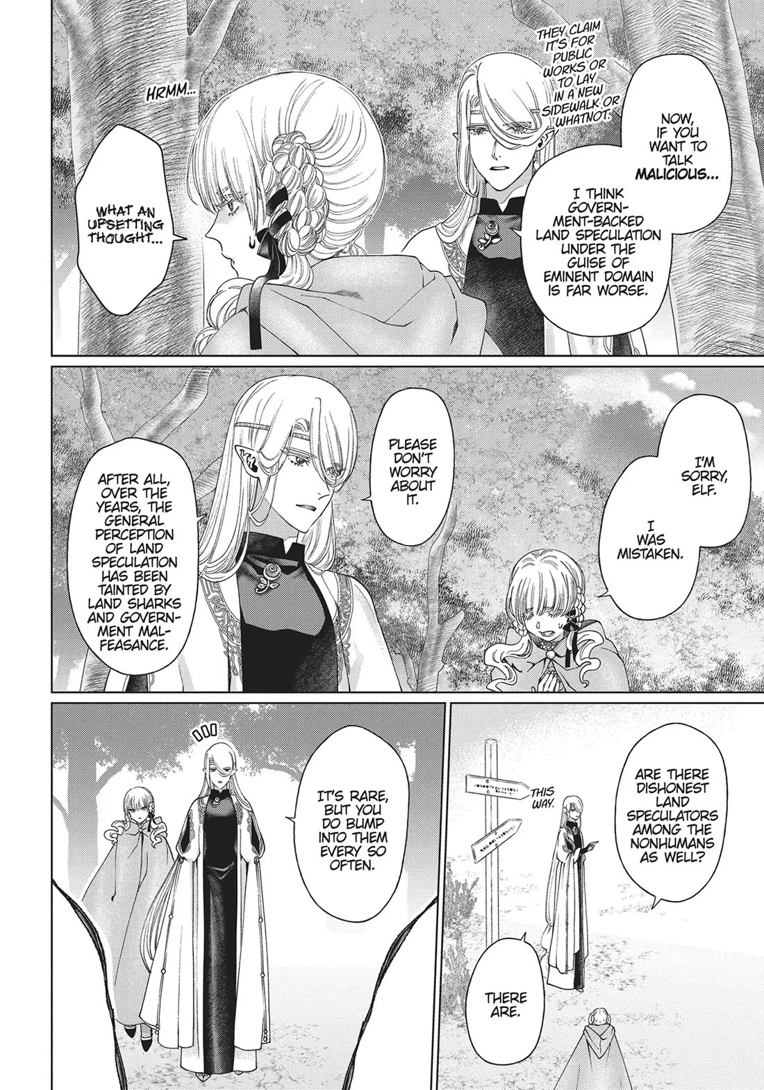 Dragon's House-Hunting Chapter 38 page 8 - Chapter 38: Elf Engages in Land Speculation