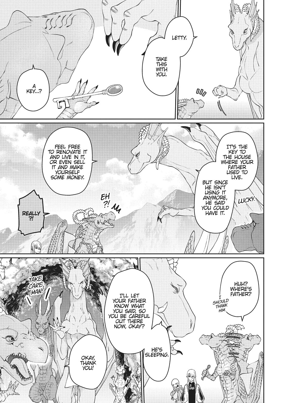 Dragon's House-Hunting Chapter 40 page 38 - Chapter 40: Dragon Returns Home