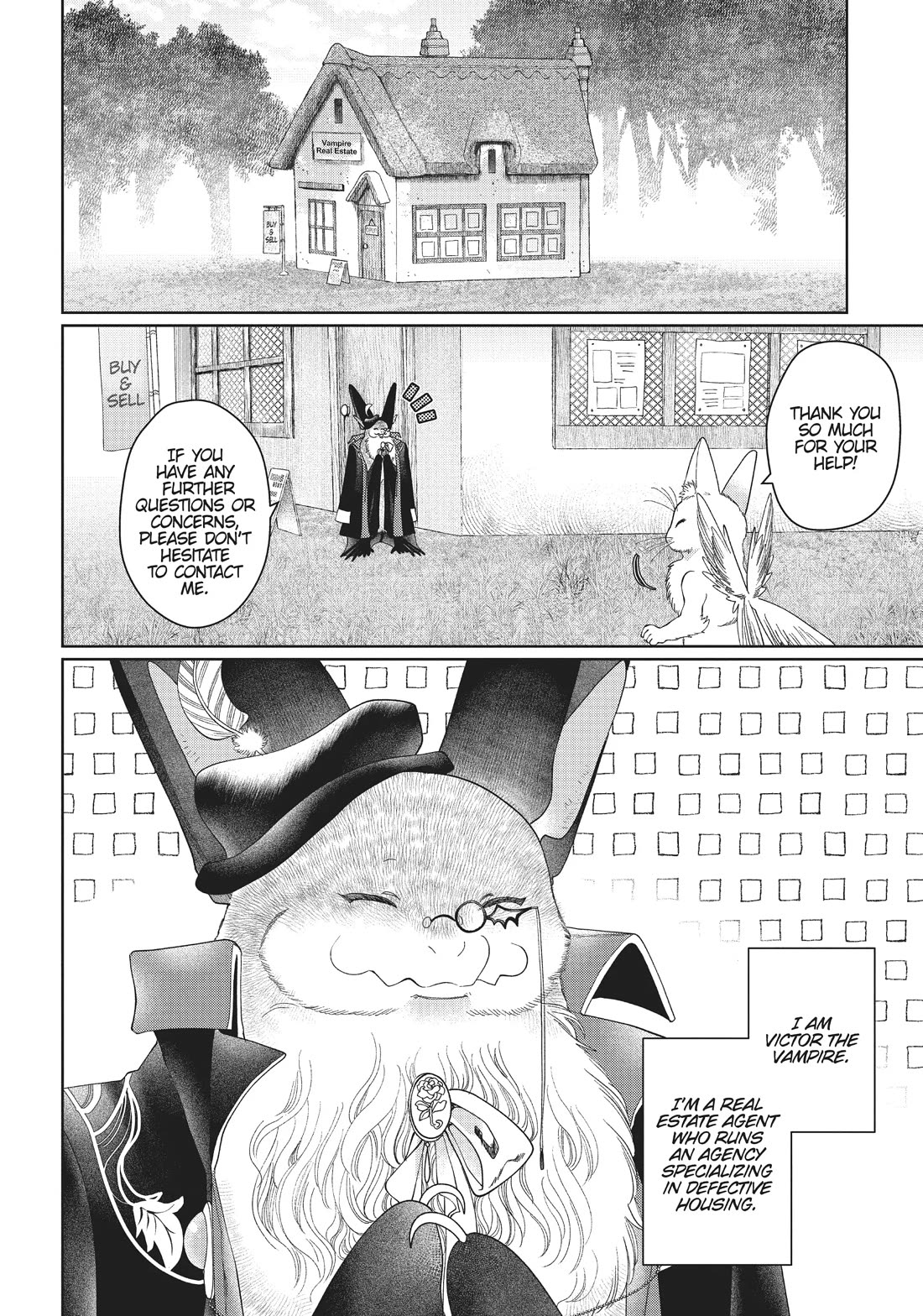 Dragon's House-Hunting Chapter 45.5 page 2 - Chapter 45.5: Side Story 6: A House Sold by a Vampire