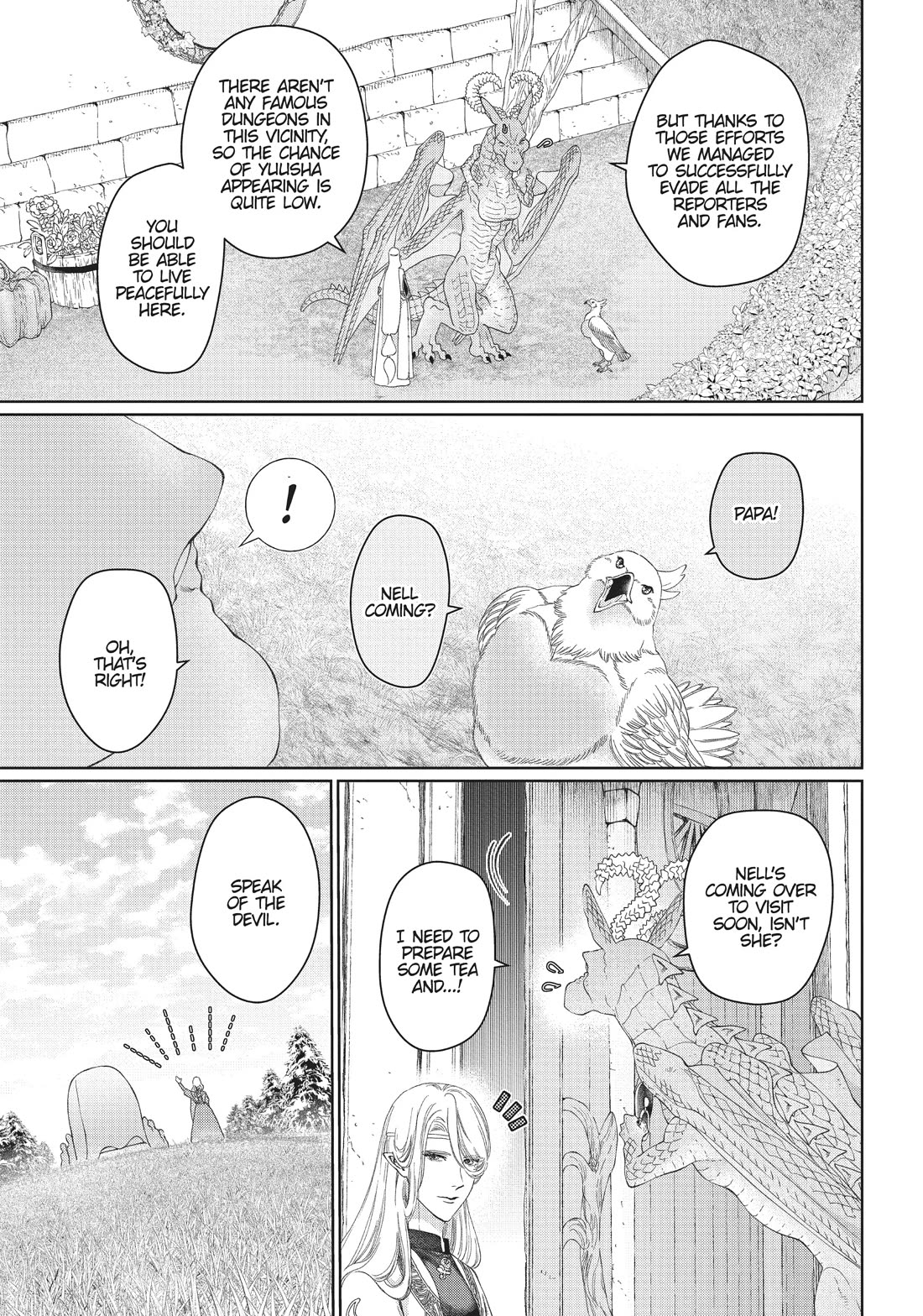 Dragon's House-Hunting Chapter 45.7 page 6 - Chapter 45.7: Side Story 8: The Red Dragon's House [END]