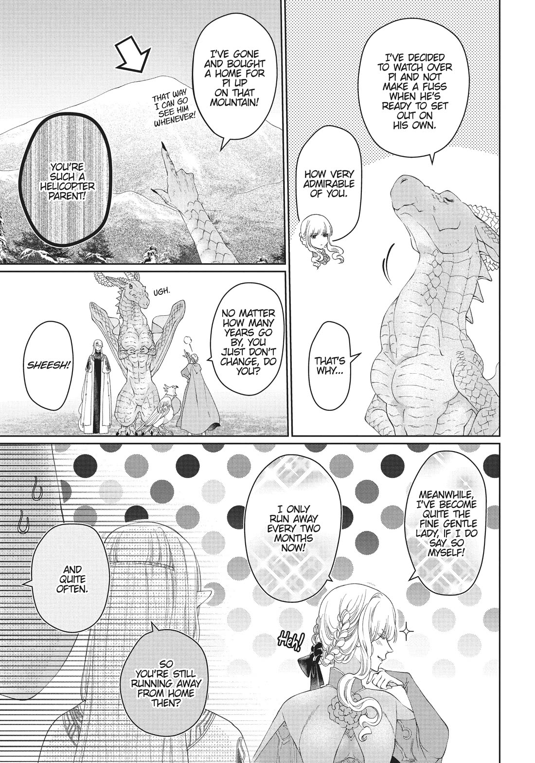Dragon's House-Hunting Chapter 45.7 page 8 - Chapter 45.7: Side Story 8: The Red Dragon's House [END]
