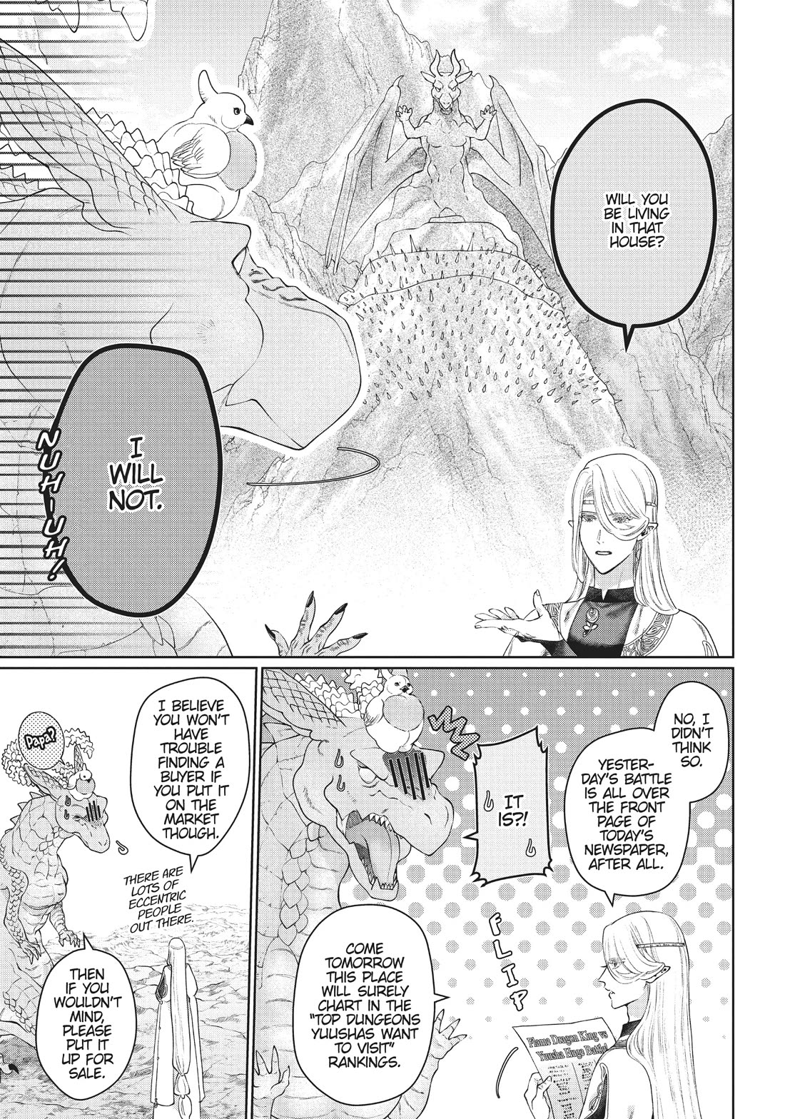 Dragon's House-Hunting Chapter 45 page 13 - Chapter 45: Dragon Sets off on a Journey Once More