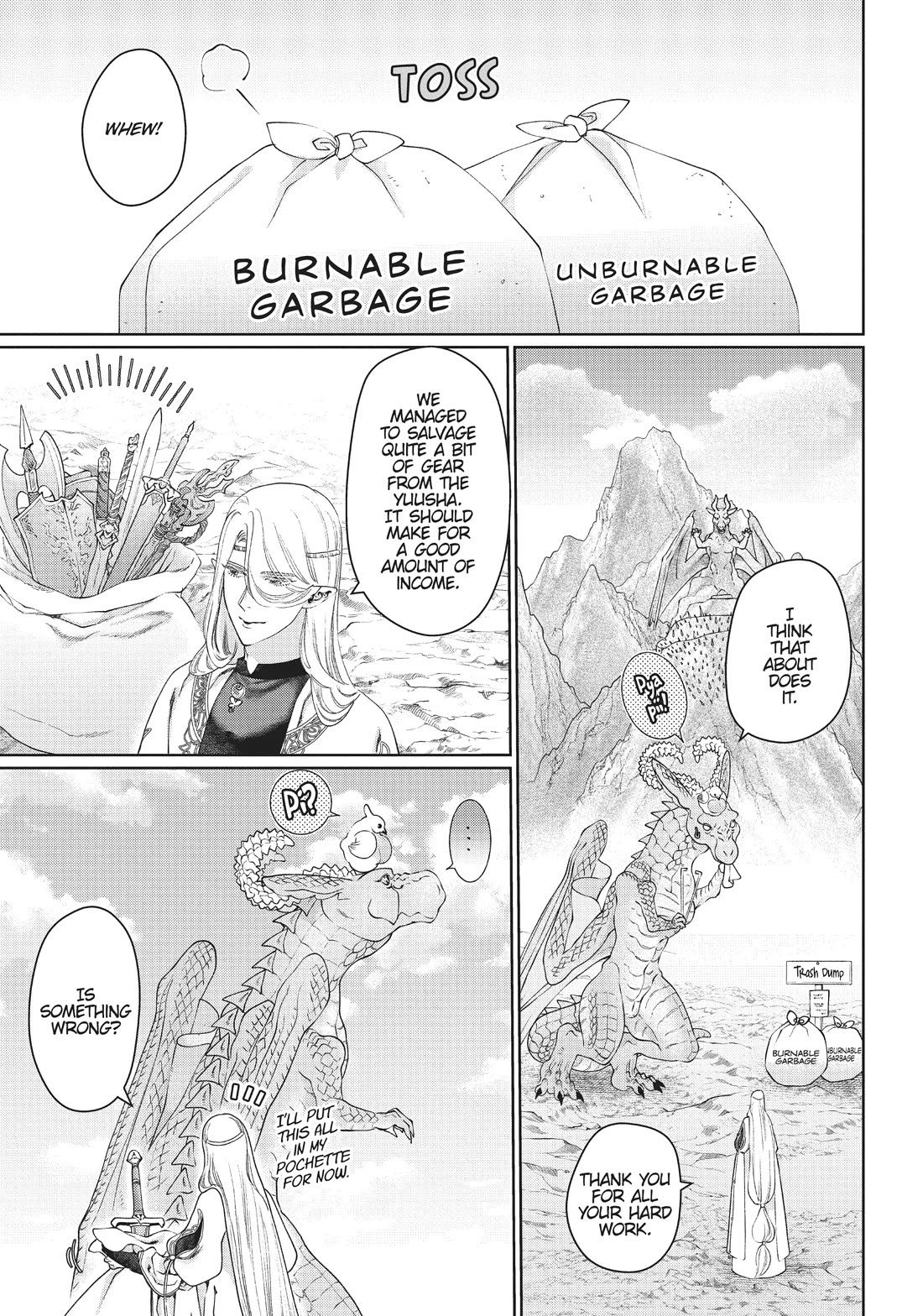 Dragon's House-Hunting Chapter 45 page 9 - Chapter 45: Dragon Sets off on a Journey Once More