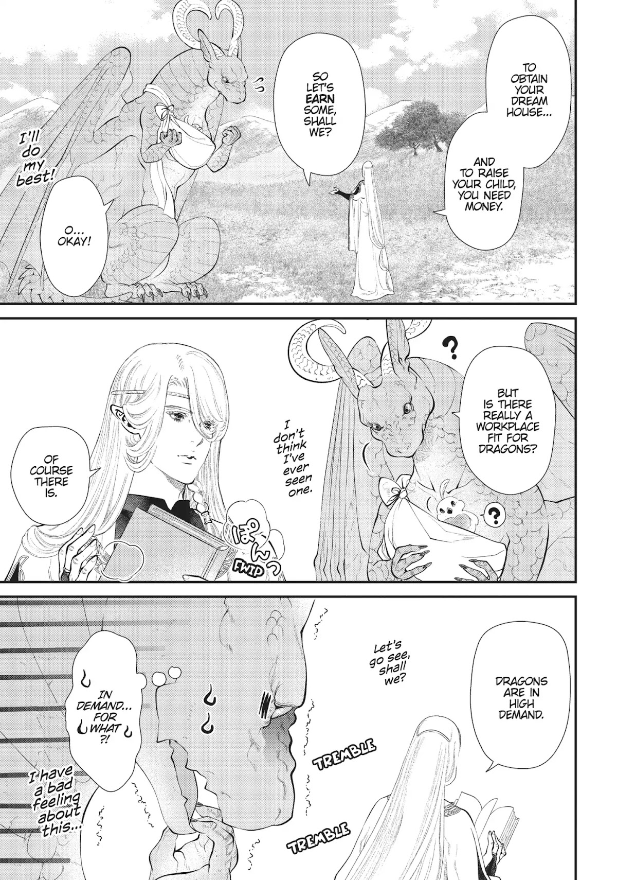 Dragon's House-Hunting Chapter 8 page 3 - Chapter 8: Vol.2 House 8: Dragon's Part-Time Job
