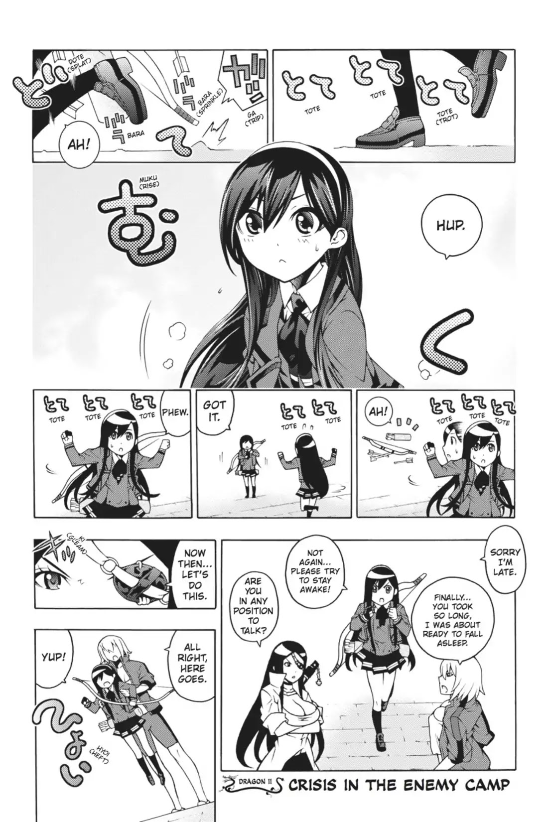 Dragons Rioting Chapter 11 page 1 - Chapter 11: Vol.3 Dragon 11: Crisis in the Enemy Camp