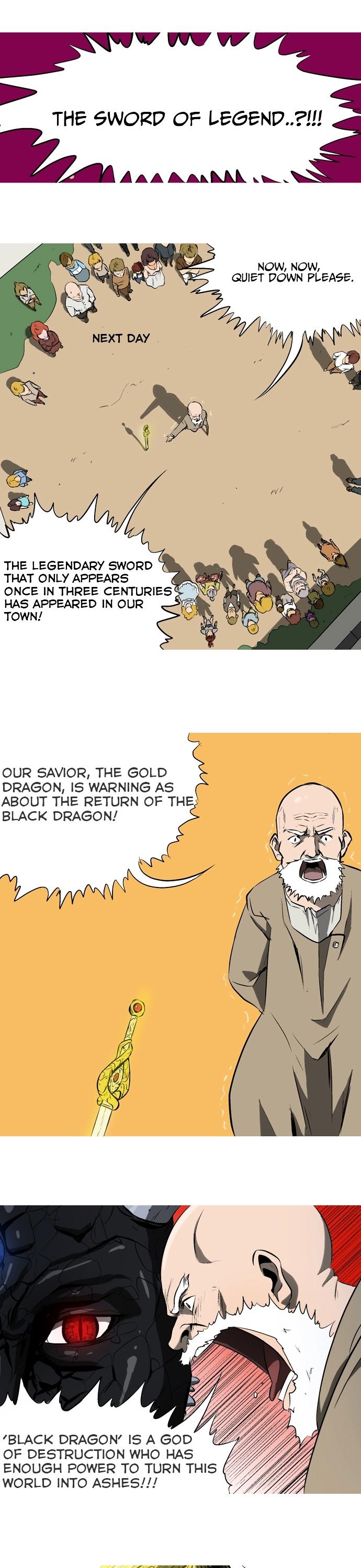 Dragon's Son Changsik Chapter 1 page 4 - Chapter 1 : The Sword of Legend