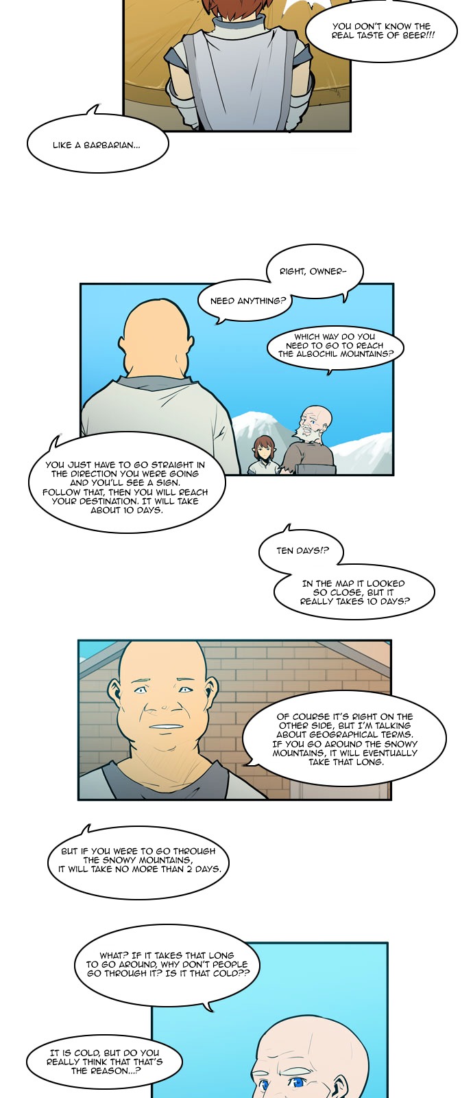 Dragon's Son Changsik Chapter 18 page 4 - Chapter 18 : The one who inhabits the snowy mountains