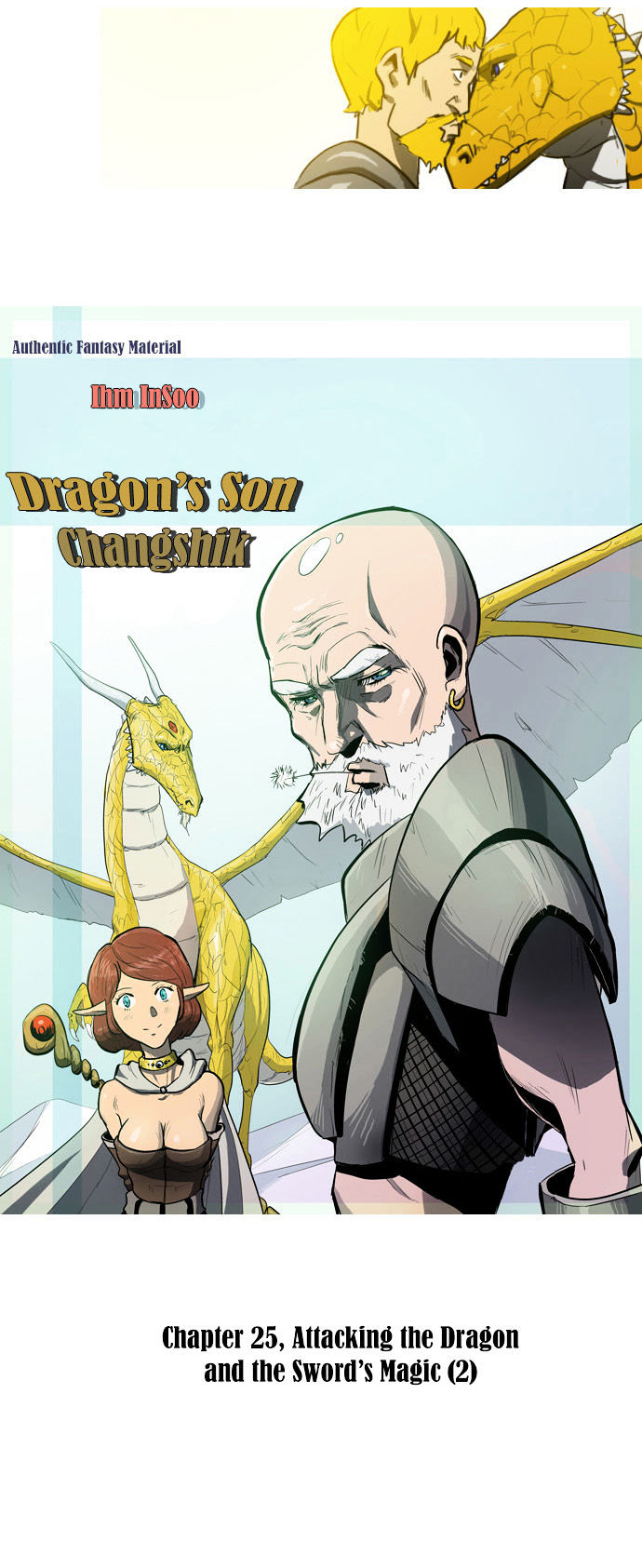 Dragon's Son Changsik Chapter 25 page 2 - Chapter 25 : Attacking the Dragon and the Sword's Magic (2)