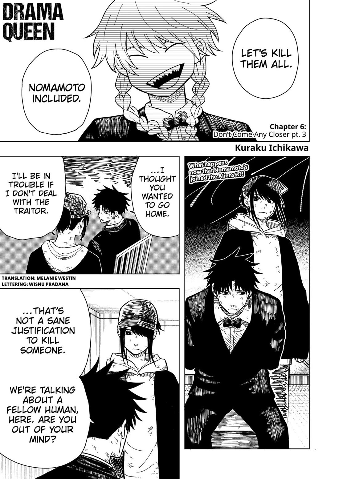 Drama Queen Chapter 6 page 1 - Chapter 6